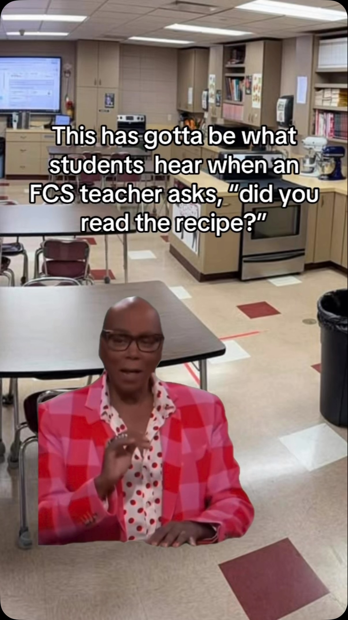 In one ear and out the other 🙃
#fcsteacher #familyandconsumersciences #facsteacher #sayyestofcs #cookinclass
