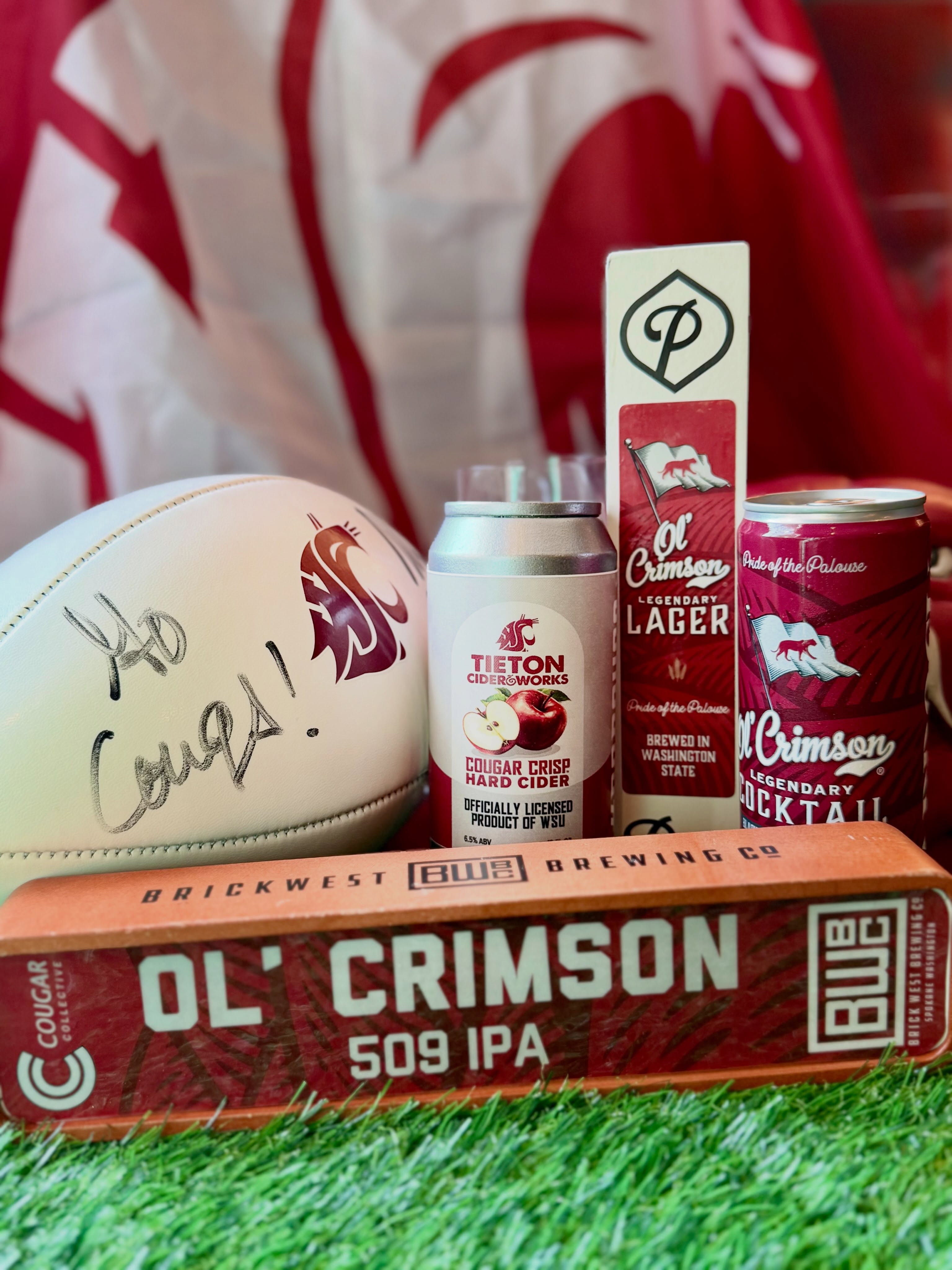 It’s impossible not to have a little #CougarPride in you when you’re drinking from THIS starting lineup!
-
Cheers to a great weekend, Cougs! ♥️🩶
-
@brickwestbeer @paddockspiritsco @pikebrewing @tietonciderworks @cougcollective @cougarathleticfund @wsupullman @wsucougarathletics