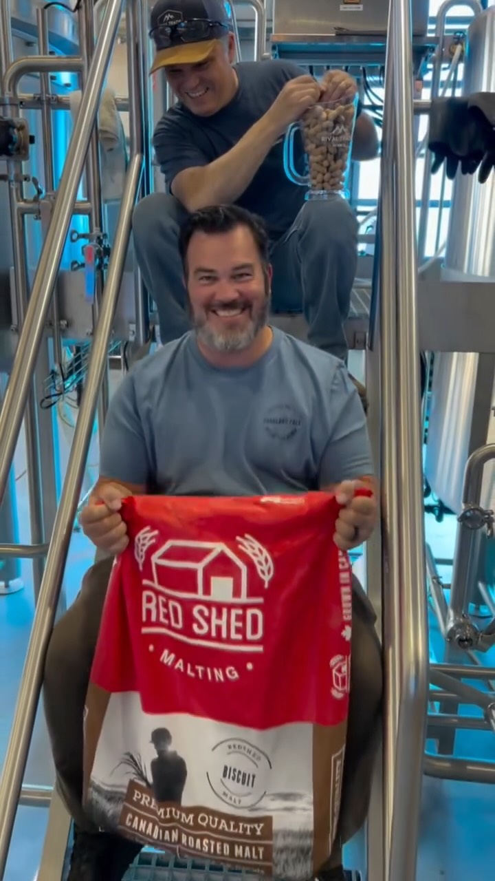 Something’s brewing 👀
We’ve teamed up with our friends at @redshedmalting on a brand new beer.
Earlier this week, Matt from Red Shed Malting stopped by the brewery to help bring this special collaboration to life. Local malt, Matt & a little bit of magic, and you have…
Well, we’re not telling you.
Yet.
Think you can guess? Drop your best guess in the comments!