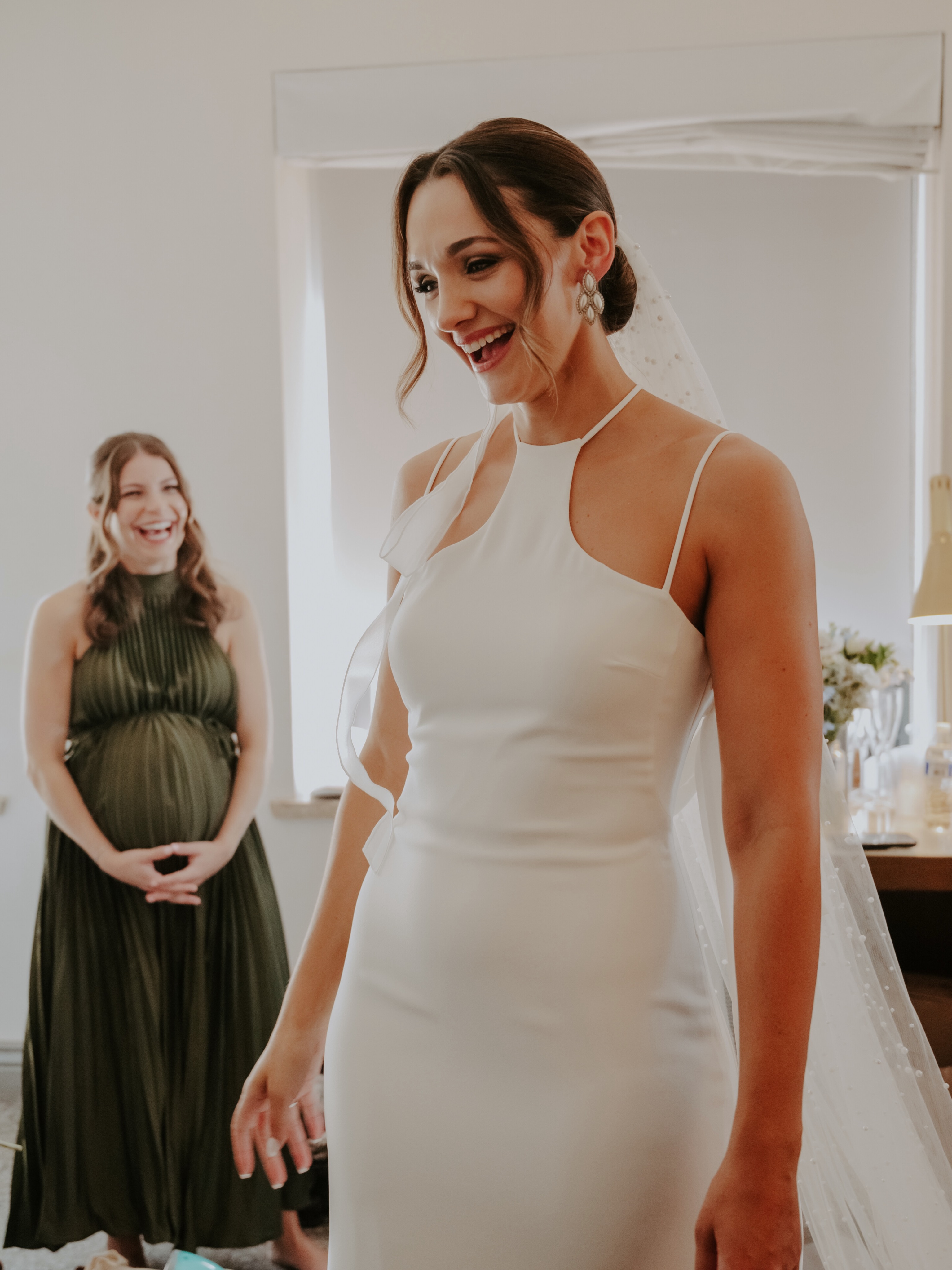It’s all about that moment when you step into your dress with your hair and makeup complete...
The room gets a little quieter.
You catch your reflection for the first time.
Your bridesmaids stop what they’re doing.
And suddenly, it all feels real.
Not because your hair is perfectly curled or your makeup is flawless, but because you finally see yourself as a bride.
That’s the moment we work toward.
The moment where the planning, the decisions, and the anticipation fade into the background, and you’re able to simply take it all in.
It’s why we care so deeply about every detail leading up to your wedding morning. Because when your timeline is thoughtful, your beauty is personalized, and you’re surrounded by a team that genuinely cares, you’re free to be fully present.
And that’s a feeling you’ll remember long after the last photo is taken. 🤍
Planning your 2027 wedding? If you’re dreaming of a wedding morning where you can slow down, soak it all in, and truly enjoy the moment, you’re exactly who we love working with.
Inquire via link in bio.
#ChicagoBride #ChicagoWedding #ChicagoWeddingHair #ChicagoWeddingMakeup #ChicagoBridalBeauty
Photos by @picturemethisbylacie