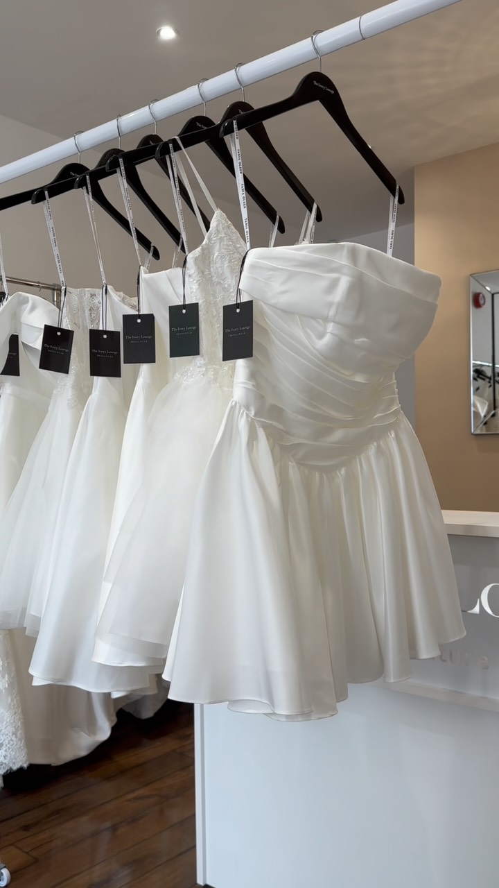 NEW IN: BRIDAL MINIS✨
You’ve asked, we’ve listened!
Perfect for second looks, hen dos, evening celebrations or simply a special moment to remember.
Prices £285 - £425
Book your Bridal Mini Appointment today - www.theivorylounge.co.uk
#theivorylounge #secondlook #hendo #eveningreception #funbride