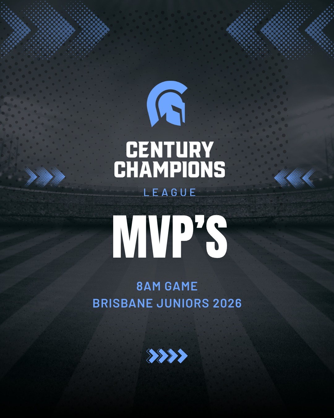 🏏 Brisbane Juniors GAME 1 MVPs | 8AM
Here are some of your MVPs from the 8am games! 🔥👏
Some huge performances to kick off the day.
📲 Check the CCL app for more MVPs, results and match updates.
#CenturyChampionsLeague #CCL #MVP #JuniorCricket