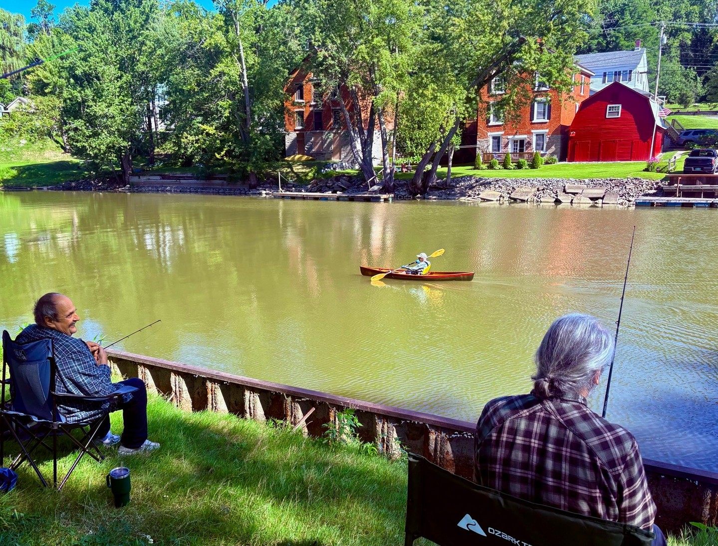 ๐ฃโ๏ธ Our fishing outing was filled with smiles, fresh air, and beautiful weather.
#VergennesGrand #SeniorLiving #vergennes #LifeisGrandHere #GSLcommunities