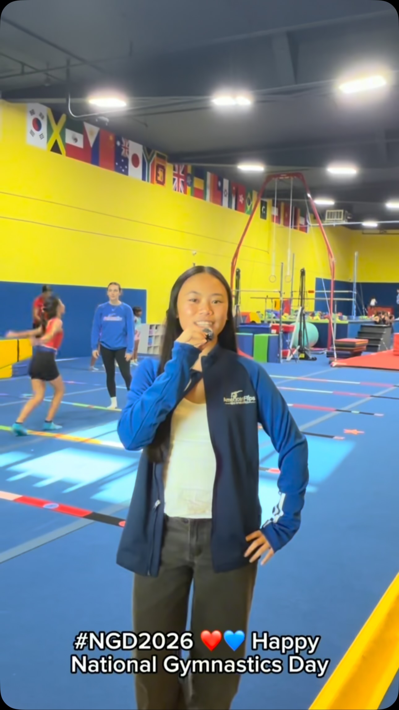 🤸♀️❤️ HAPPY NATIONAL GYMNASTICS DAY! 💙🤸♂️
Proud to be American Flips — the movement starts here! 🇺🇸✨
Show us your favorite skill, tag @AmericanFlips & #NGD2026, and let’s celebrate gymnastics together! 💪
#nationalgymnasticsday #ngd2026 #americanflips #movementstartshere