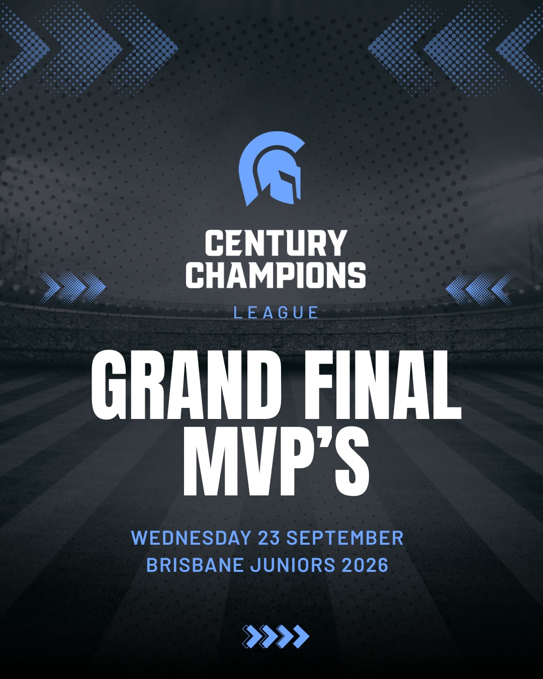 🏆 GRAND FINAL MVPs 🏆
The biggest game. The biggest stage. And these players stepped up when it mattered most! 🔥🏏
Congratulations to our Grand Final MVPs on some outstanding performances to close out an epic Brisbane Juniors tournament. 👏
#CenturyChampionsLeague #CCL #BrisbaneJuniors #GrandFinal #MVP #JuniorCricket
