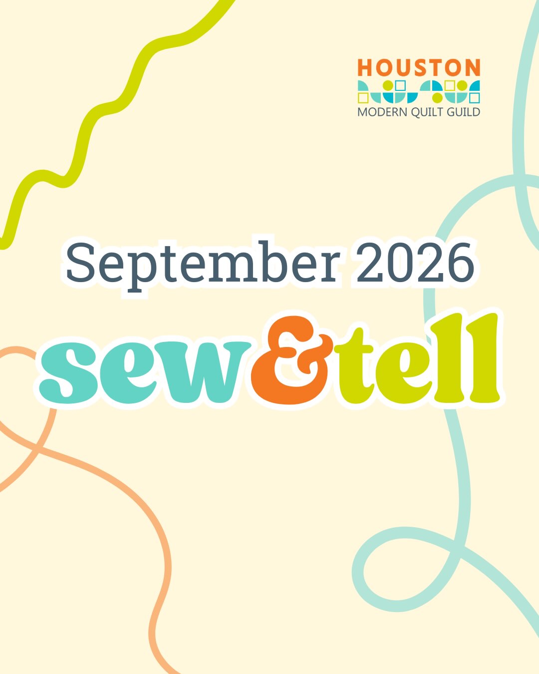 September Sew & Tell! Tag yourself in the comments and tell us about your project ⭐️
