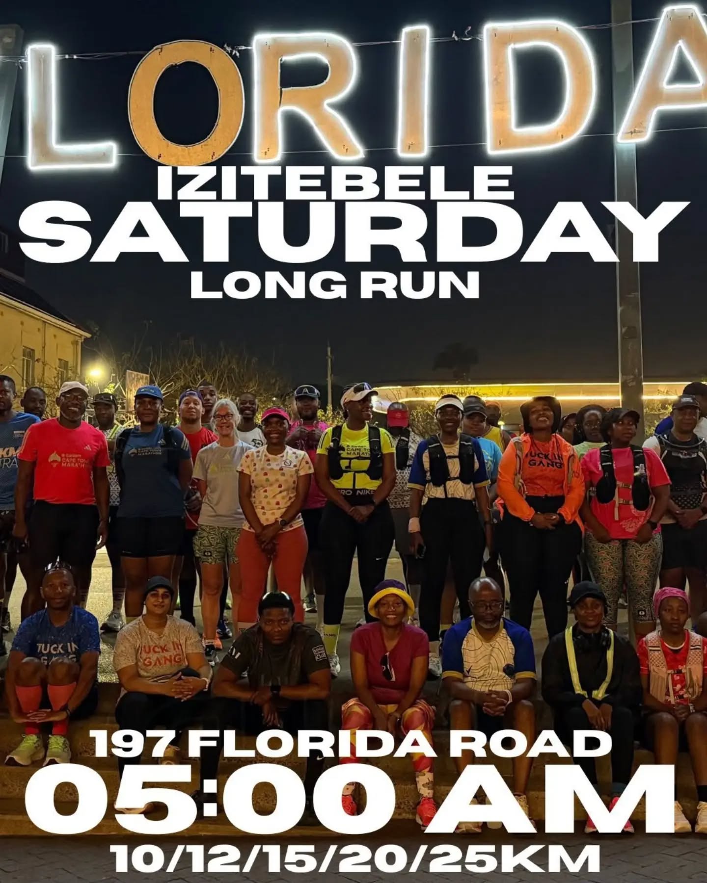 Early run tomorrow morning!