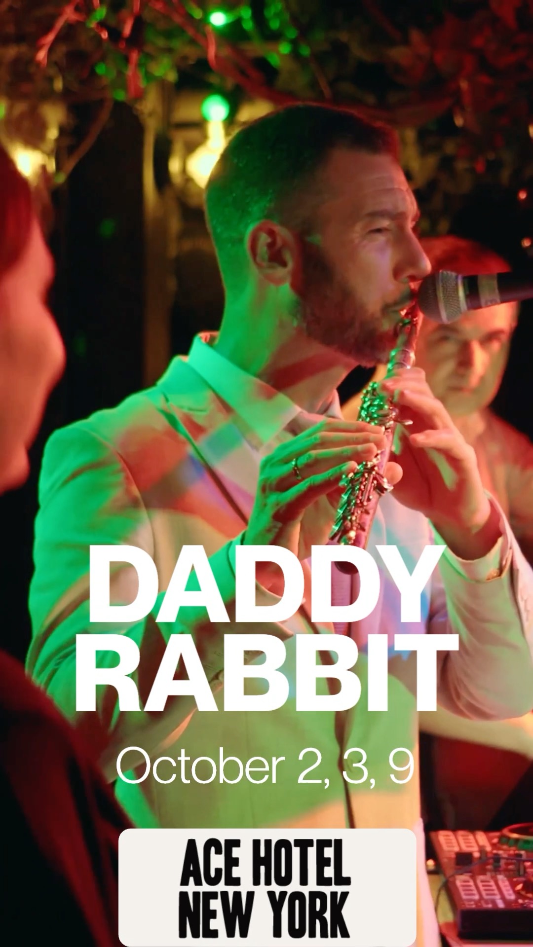 Show me a better night out in NYC and I'll introduce you to my pet unicorn. October 2,3,9 Tickets:https://daddy-rabbit.turntabletickets.com #daddyrabbit #livemusic #jazz #nycevents