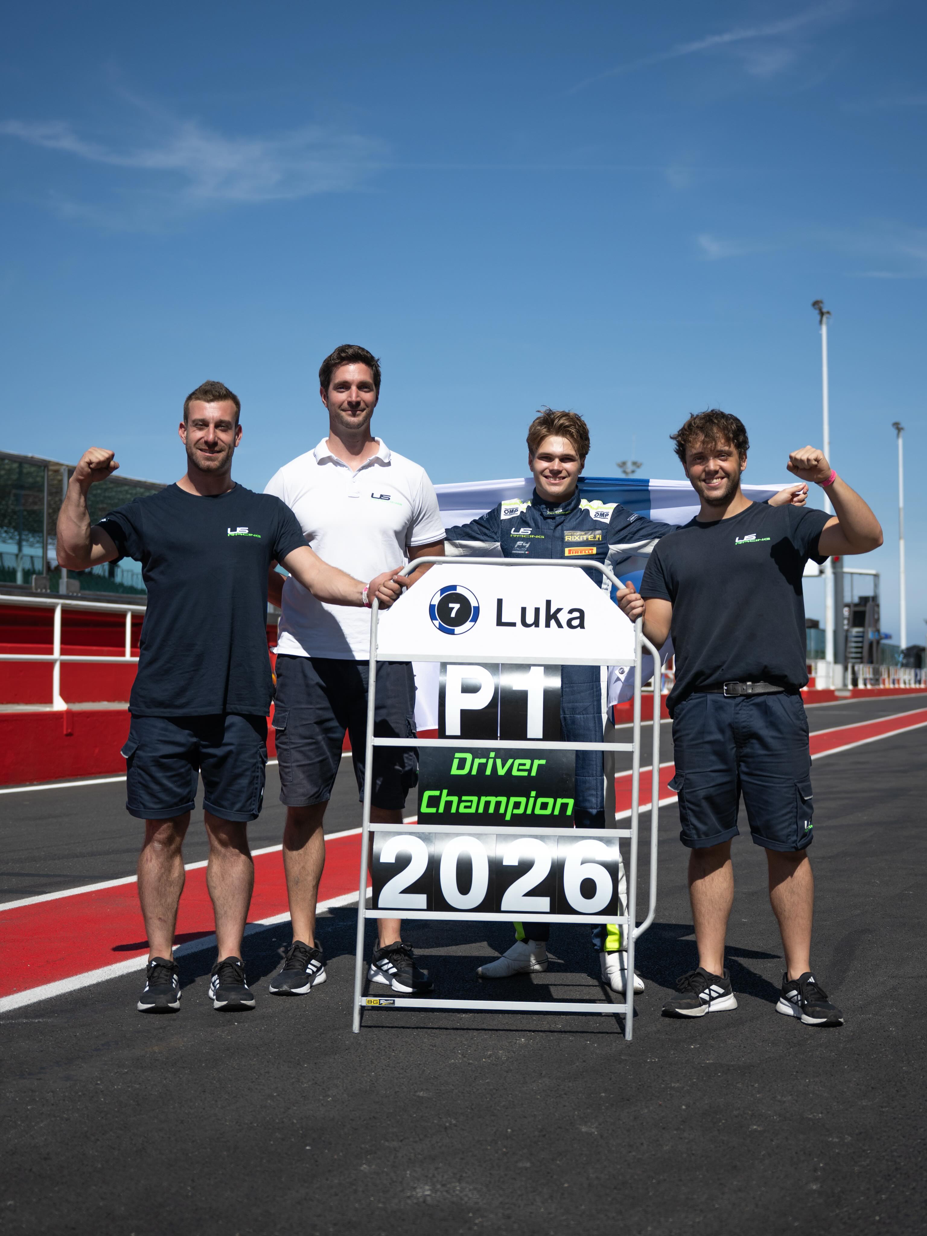 CHAMPIONS ๐๐ฎ๐น
After a very difficult winter, I started this season with one goal โ to win the championship.
Today, all of that work has paid off. The championship is ours. And it feels even more special knowing everything that happened before I got here.
A massive thank you to @us_racing, and especially Gerhard Unger.
I am incredibly grateful for everything you and the whole team have done for me.
My guys @guaya99 and @andonigarciaaa ๐ฅ
Thank you to every single person who has stood by me, believed in me and supported this journey. And most importantly, thank you to my family. โค๏ธ
This feeling is impossible to put into words. Iโm incredibly proud, incredibly grateful โ and I want to enjoy every single moment of it.
There is still racing left, so the work continues. But from here, maybe I can enjoy the ride just a little bit more. ๐โค๏ธ
Thank you. I believed. I worked. I did it.
#Champion #ItalianF4 #USRacing LukaSammalisto TeamSammalisto Motorsport Raciing
