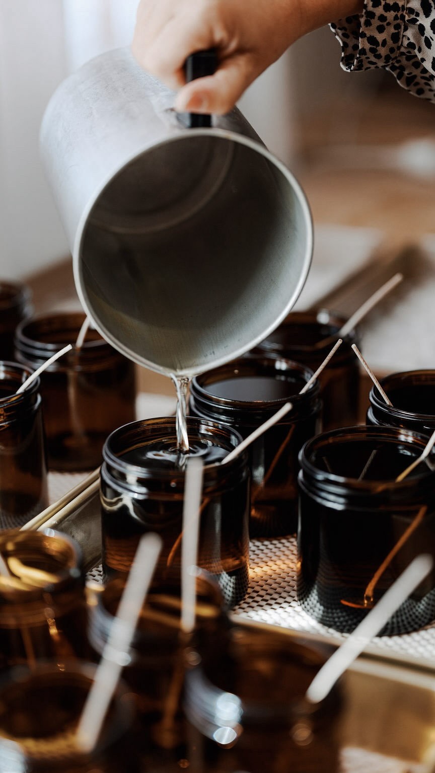 So, what does “soy wax blend” actually mean?
It means soy wax has been mixed with another wax — and very often, that’s paraffin. 👎🏼
That matters because paraffin is made from petroleum — a non-renewable fossil-fuel. It’s inexpensive, easy to work with and widely used in mass-produced candles, (but isn’t an ingredient we wanted in ours, for obvious reasons). 🙅🏼♀️
That’s why every Little Batch candle is hand-poured using pure soy wax.
Pure soy is plant-derived and burns more slowly… it’s also more temperamental. It may frost, change slightly with the seasons or look a little different from batch to batch.
Those quirks are part of working with pure soy — and we’ll happily embrace them rather than filling our candles with petroleum.
Pure soy wax, phthalate-free fragrance oils and candles slowly poured in small batches here.
.
.
.
Curious about candle ingredients and the science behind how they’re made? Our Christmas candle-making workshops are now live. Book your seat through the link in our bio—I’d love to have you around the table.
.
.
.
#PureSoyWax #SoyCandlesNZ #LittleBatchWaxCo #HandPouredCandles