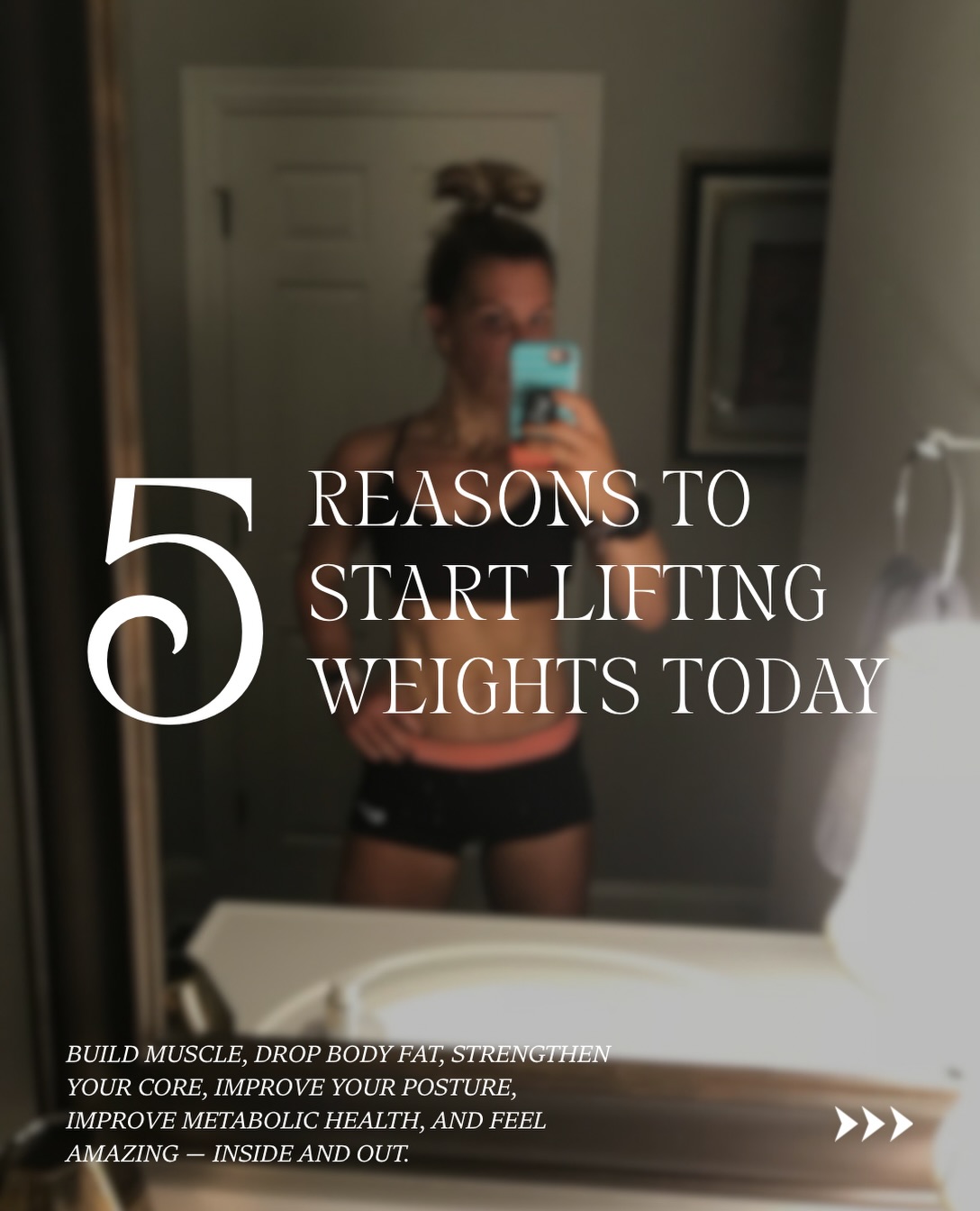 I heard a doctor say something last week that stopped me in my tracks. She said, “if you aren’t willing to lift weights, you need to start looking for your nursing home.”
Muscle is our organ of strength, beauty, health, vitality, longevity, and mobility. If you aren’t lifting weights, you need to be.
If you aren’t sure where to start, connect WEIGHTS, and I’ll send you a link to try my workouts FOR FREE! Sometimes what’s holding you back is trying to figure out when to lift, where, for how long, and what program. Let me take that barrier out of your way!
#aging #womenshealth #hormones #perimenopause