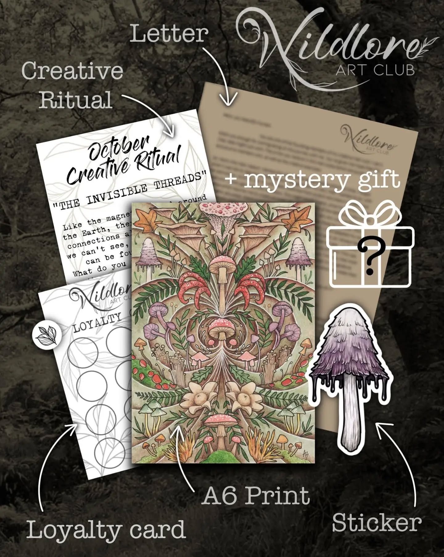 ππ Octoberβs edition of Wildlore is ready!
October is inspired by mushrooms, mycelium, the hidden connections surrounding our Earth.
If youβre new to Wildlore, itβs my monthly snail-mail art club, created for anyone who loves art, nature, mythology and positive post arriving through their letterbox. You donβt need to be an artist to join, you can simply collect and enjoy the art, or use the monthly ritual as inspiration to get creative or start journalling.
Octoberβs envelope includes an exclusive A6 mushroom inspired print, a shaggy ink cap mushroom sticker, creative ritual, letter from me, loyalty card and a mystery gift. Everything is designed and hand made by me π₯°
UK - Β£7.50 (including postage)
Join by 30th September to receive the October edition, using the Wildlore Art Club section of my website, link in comments! πΏπ
.
.
.
#art #snailmail #nature #mushroom #Earth