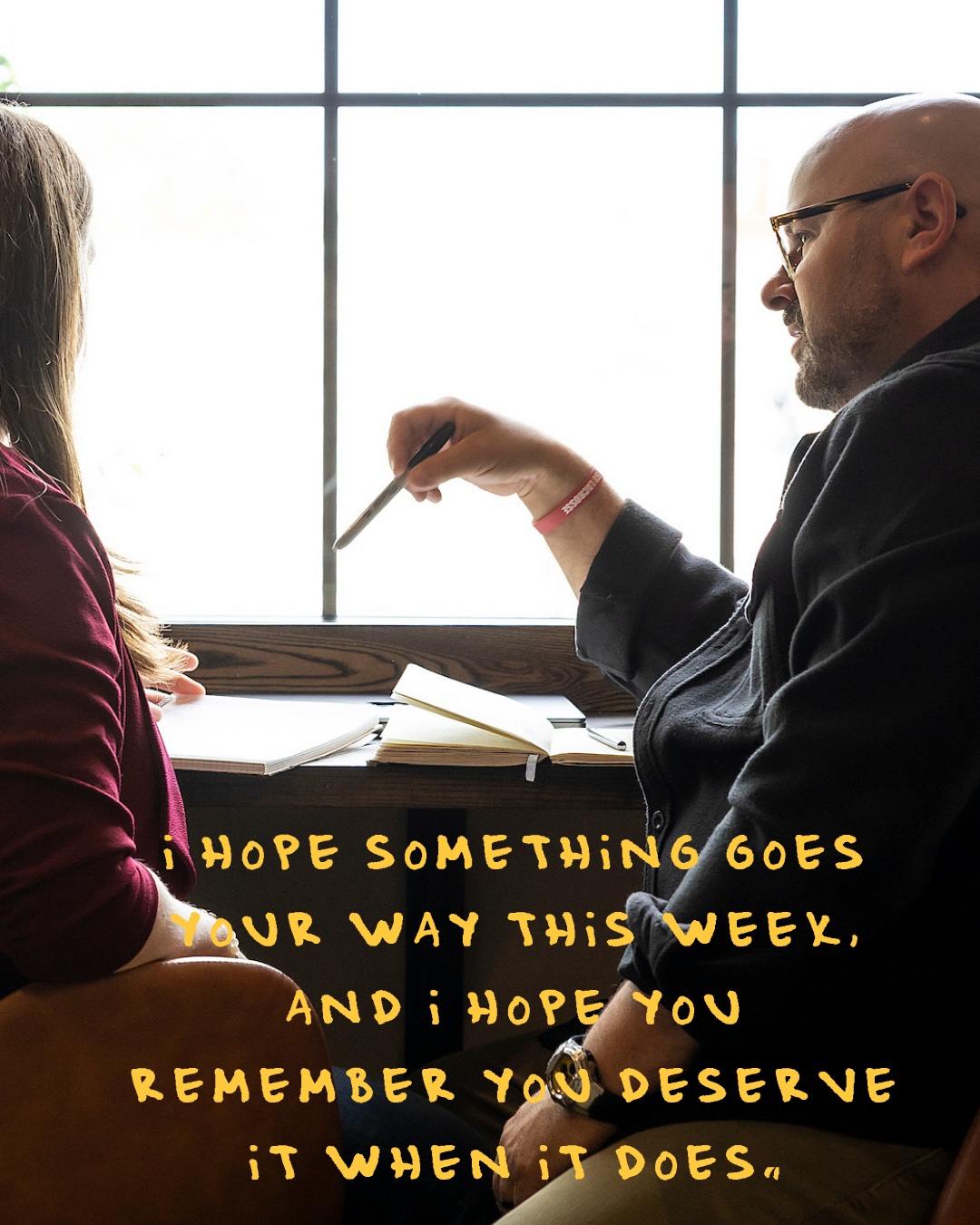 It doesn't all happen overnight...but it does happen in the small moments...the little messsages...the small wins...so if you don't recognize a win when it happens...I'll do it for ya because you deserve it.