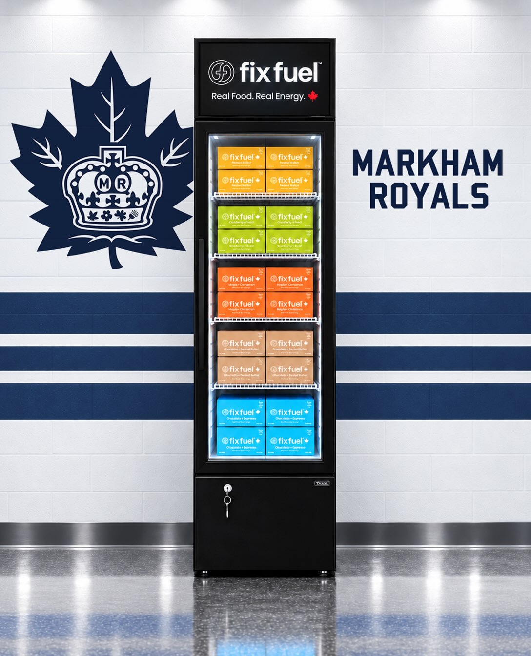 Markham Royals x Fix Fuel 🏒
Proud to officially fuel the @markhamroyals OJHL.
Real food. Real energy. Built for athletes who demand more from themselves. On the ice, in the gym, and everywhere in between.
#FixFuel #MarkhamRoyals #RealFoodRealEnergy #FuelTheGame