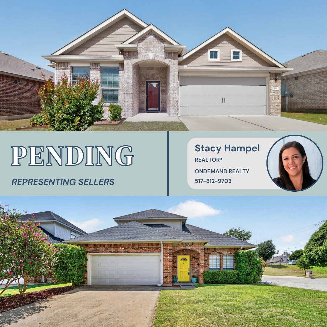 Two listings. Two pending sales. Two very excited sellers. 🩵
One closes next week, and the other is scheduled to close in mid-October, and I could not be more excited for both of them.
Selling a home in this market has required some patience, flexibility, and a whole lot of hanging in there. I’m incredibly grateful to these sellers for trusting me through the process and sticking with it when things didn’t always move as quickly or as smoothly as we would have liked.
Now we’re in the home stretch, and I cannot wait to get both of them across the finish line. ✨
Almost there! 🩵
#FortWorthRealEstate #FortWorthRealtor #NorthTexasRealEstate #TexasRealtor #HomeSelling