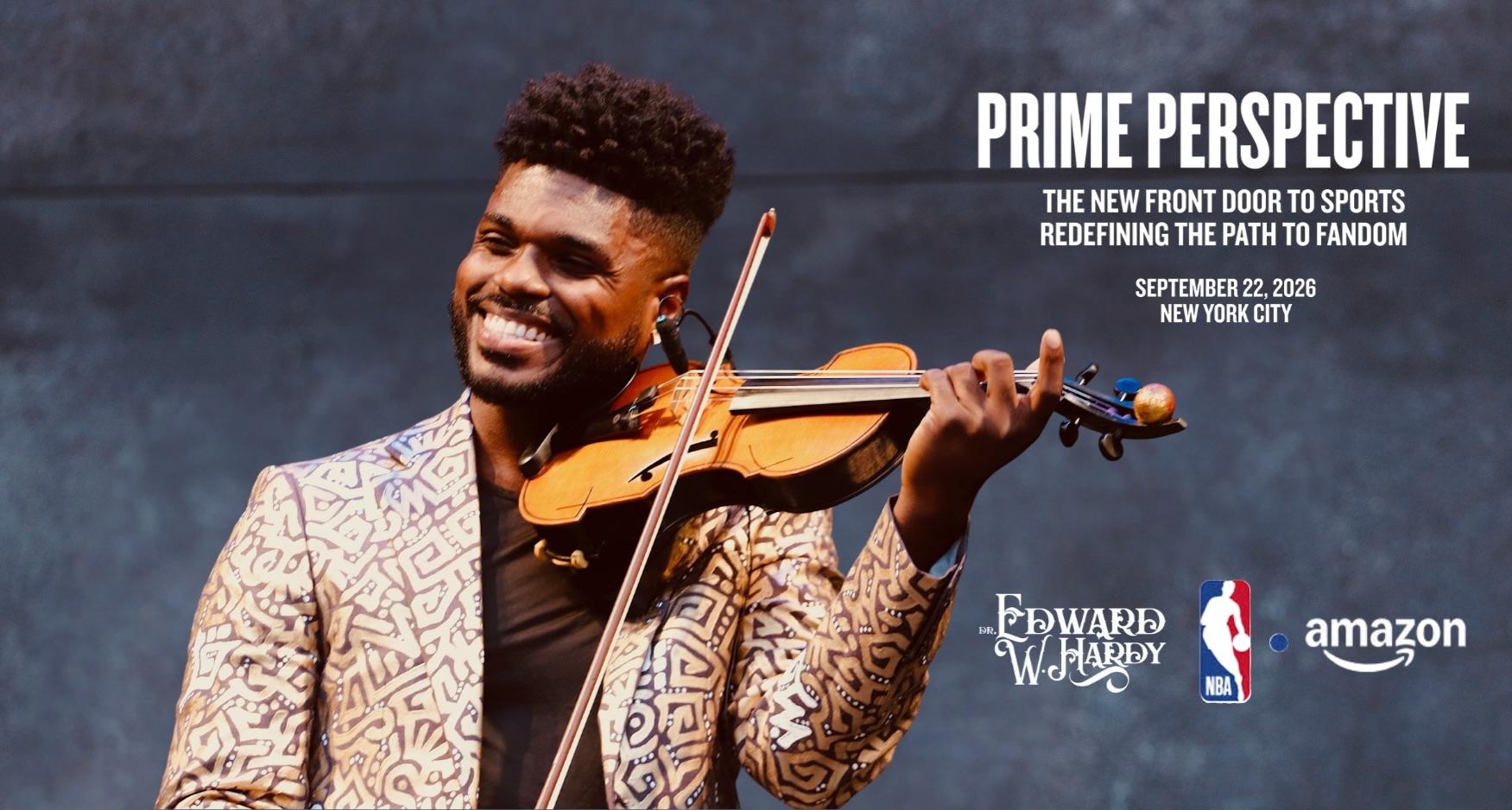 @nba & @amazon event with music provided by yours truly!🤩🎻🏀
Tomorrow, Tuesday, September 22, I’ll be performing at “Prime Perspective: The New Front Door to Sports: Redefining the Path to Fandom,” an intimate invitation-only event hosted by @amazon / @amazonads and the @nba at NBA Headquarters in New York City.
Bringing together senior women across sports, media, advertising, technology, and brands, the evening will explore how culture, creators, streaming, commerce, AI, and athlete storytelling are shaping the next generation of sports fans.
I’m honored to contribute my solo violin performances to this special gathering and to continue creating meaningful experiences through the Black violin!🙌🏾
📍 NBA Headquarters, New York City
📸: @liachangphotography
Where Sound Speaks.
#edwardwhardy #violinist #nba #amazon #livemusic