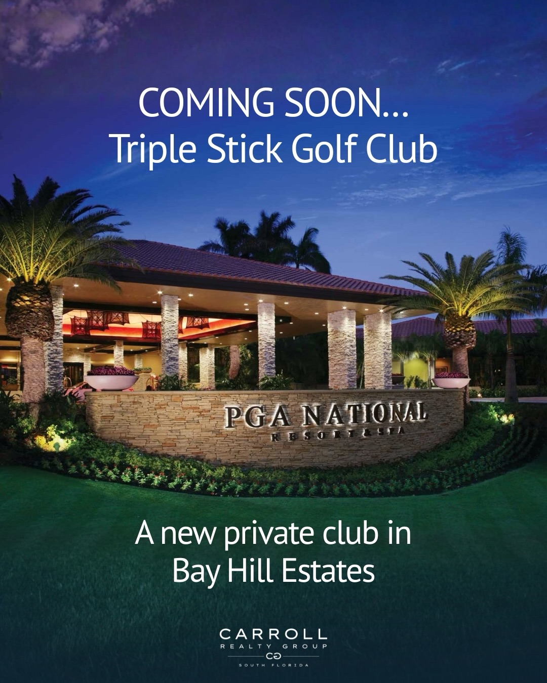 A new chapter is taking shape at PGA Nationalโs former Estates Course, inside Bay Hill Estates in Palm Beach Gardens.
That course is becoming Triple Stick Golf Club: a members-only par-70 redesign by Love Golf Design, led by Davis Love III, with a new Peacock + Lewis clubhouse.
Management has told members Estates amenities will no longer be part of current PGA National membership. Triple Stick will be its own private club, with a limited preferred-rate window for current Full Golf members. The course is expected later this year.
In a market where local clubs keep investing and getting more private, changes like this are worth watching if you live in โ or are considering โ Bay Hill Estates or another Palm Beach Gardens golf community.
Carroll Realty Group continues to follow the developments shaping Palm Beach Gardens.
@pganational @peacockandlewis #PalmBeachGardens #BayHillEstates #PalmBeachCountyRealEstate #LuxuryRealEstate #GolfCourseLiving