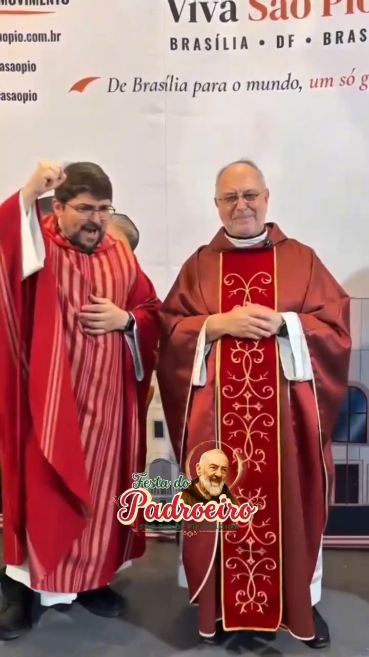 #FestaDoPadroeiro | ✝️ Pe Manolo Sanchéz, pároco da Paróquia Nossa Senhora da Assunção (Águas Claras), convida a todos para a Festa do Padroeiro da Paróquia São Pio de Pietrelcina.
🇮🇹 A festa italiana dedicada a Padre Pio vai até 23 de setembro. Não perca!
📍 Anexo da Paróquia São Pio de Pietrelcina (tendas) – QRSW 1, área especial, Sudoeste – Brasília/DF
#padrepio
#católicos
#italianfood
#ParoquiaSaoPio