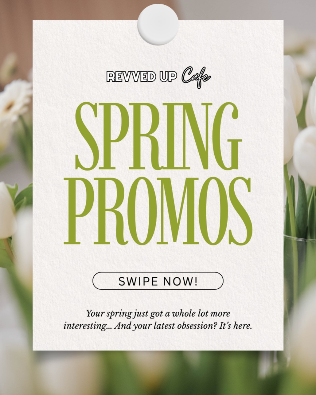 Your latest spring obsession has arrived and honestly, we just gave you way too many reasons to leave the house! 💫
Bring your date. Bring your bestie. Bring your family. Bring the person you’re currently trying to impress - We’re not judging...👀
We’ve got the food and drinks. You just bring your people 🤎