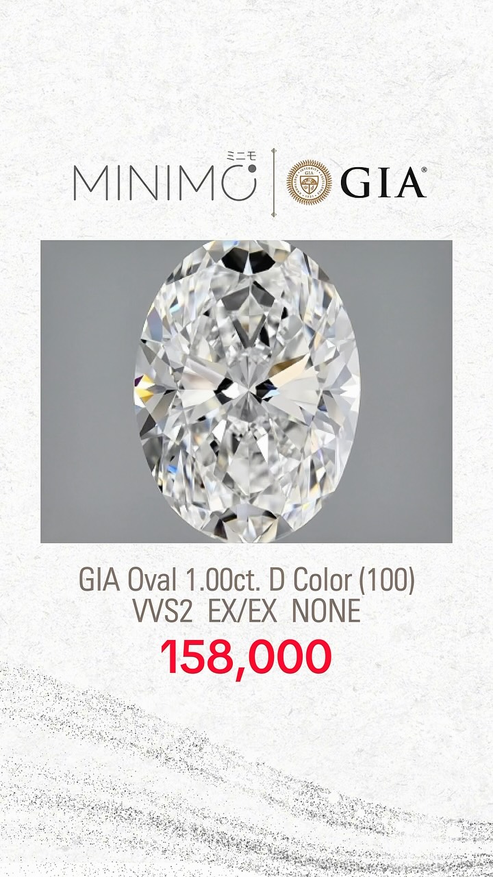 OVAL - GIA 1.00ct. D color (100) VVS2 EX/EX NONE - Ratio 1.38 - 158,000 THB
.
✅ เพชรแท้ธรรมชาติ Natural Diamond ใบเซอร์ GIA - ไม่มี BGM (No Brown/Green/Milky)
✅ มีรูป / VDO / ใบเซอร์ ให้ชมเพื่อความมั่นใจก่อนสั่งครับ
✅ เรานำเข้าเพชรเอง ไม่ผ่านคนกลาง ราคามิตรภาพครับ
✅ เพชรสเปคอื่นๆ สั่งได้เหมือนกันนะครับ ทักมาสอบถามกันก่อนได้ครับ
.
มีบริการขึ้นตัวเรือนในราคาพิเศษ ทองแท้ ยินดีให้คำปรึกษาครับ
.
หน้าร้านติด BTS ศาลาแดง /MRT สีลมพร้อมบริการหลังการขายทุกเรื่อง ดูแลลูกค้ามาแล้วกว่าสองพันคู่ ชมรีวิวจากลูกค้าได้ที่ >> https://www.minimojewelry.com/testimonial
.
ดูแบบแหวนทั้งหมดได้ที่ —> https://www.minimojewelry.com/weddingringsdesign
.
** แถมฟรี เลเซอร์สลักชื่อ เลือก Font ที่ชอบได้
** พร้อมกล่องแหวนสวยๆสำหรับเข้าพิธี
.
💎 Inbox: m.me/minimo.jewelry
💎 Line: @minimo.jewelry (มี @)
💎 Web: http://minimojewelry.com
💎 Call: 092-456-9509
.
** เนื่องจากงานของทางร้านเป็นงานสั่งทำตามความต้องการของลูกค้า ราคาจึงอาจมีการปรับเปลี่ยนตามดีไซน์ สเปคเพชร ไซส์แหวน และราคาทอง/เพชร ในแต่ละช่วงเวลาครับ
.
#minimojewelry #แหวนคู่ #แหวนแต่งงาน #แหวนหมั้น #เพชรแท้ธรรมชาติ