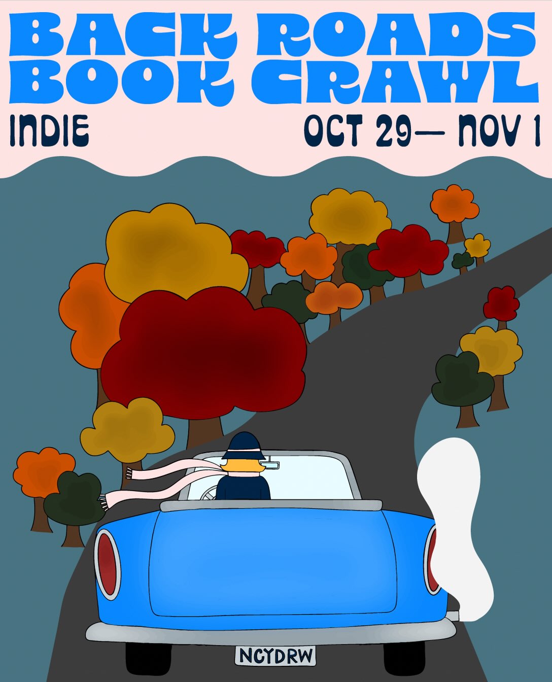 It’s that time of year again!😍🍂📚🚗🔎
We are so excited to participate with @viewpoint_books and other indie bookstores again for the Back Roads Book Crawl! The crawl will take place between October 29-November 1st.🍁 We hope you will join us!
PLEASE NOTE: We will be closed for the last day of book crawl, Sunday, so be sure to plan your trip accordingly.
Stay tuned for more information as we get closer!🧣