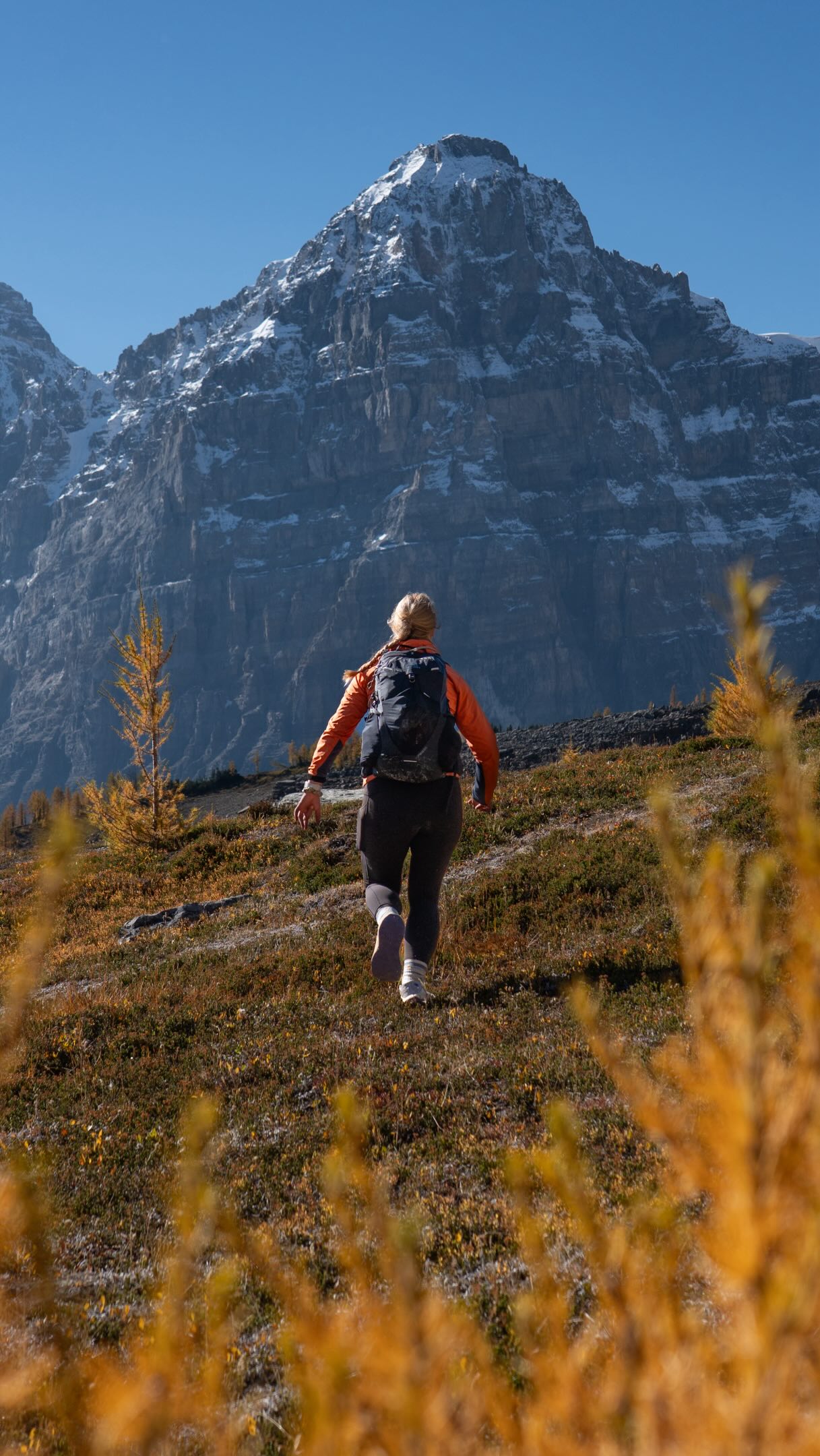 September 21 in Banff National Park 🍁
Every year, some golden trees manage to make me completely lose my mind 🥹
I just love September. the crisp mornings that turn into warm days, later sunrises and earlier sunsets, and when the intense colours of the trees and plants come out, it always makes me speechless 😍
This beautiful day started with a very entertaining ride up to Moraine Lake with @fairviewlimo and our fantastic and very knowledgeable driver Marc. We gave ourselves a full 8 hours to explore Moraine Lake and hike up through Larch Valley to Sentinel pass. I thought that would be plenty of time, but in the end, time up there is neverrr enough 😅 I could have stayed forever because it was SO beautiful, and I’d love to see sunrise or sunset up there one day 🥰
By the way, if you go, I hope your company is at least half as good as mine was. I had the best girls day out there with @bespoke_outdoors and @jliawdmn 💛
