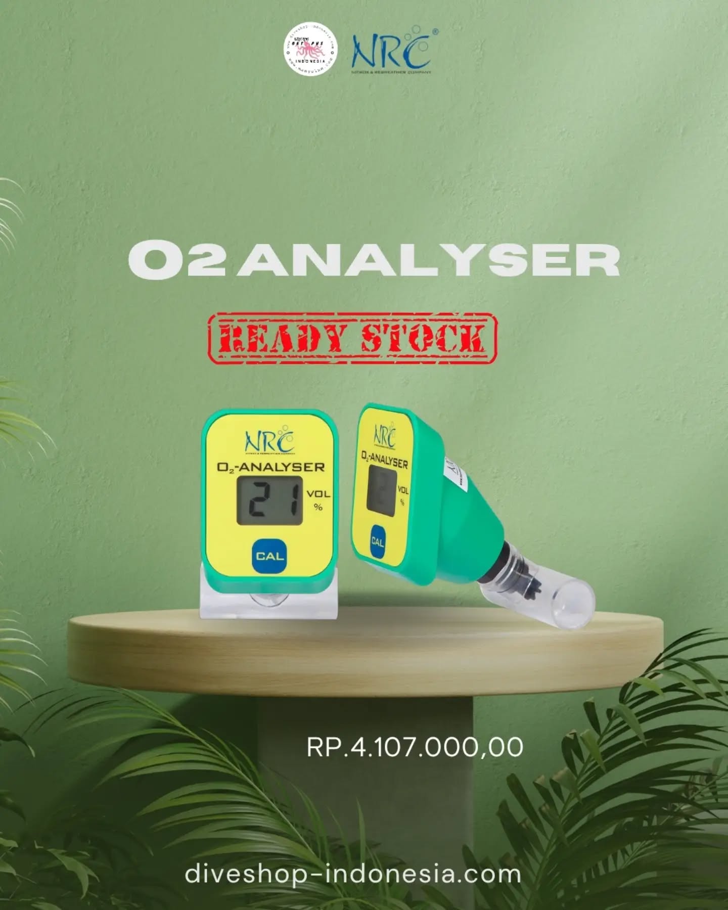 Keamanan di bawah air dimulai dari persiapan di atas permukaan 💧
O2 Analyser NRC — KINI READY LAGI! ✨
Alat wajib untuk cek kadar oksigen dengan akurat sebelum menyelam. Jangan ambil risiko, pastikan setiap selaman aman!
✅ Kembali tersedia
✅ Presisi & andal
✅ Harga: Rp4.107.000,-
👉 Belanja di: diveshop-indonesia.com