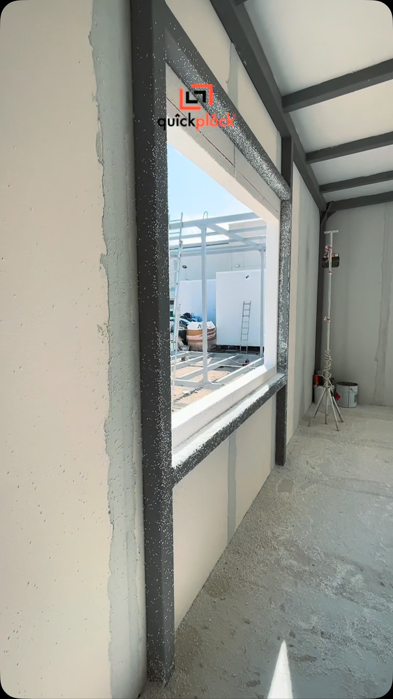 Recercado de huecos de ventanas y puertas. Iniciamos con el corte de Panelería quîckplâck de la vivienda.
¡Pide tu presupuesto del proyecto que tengas en marcha o quieras realizar! Nosotros te asesoramos sin compromiso.
¡Contáctanos!
📲 +34 606 85 20 13
📲 +34 619 19 93 99
💻 Conoce nuestras soluciones en www.quickplack.com
#quickplack #arquitecturamodular #viviendamodular #ventanas #paneleseps