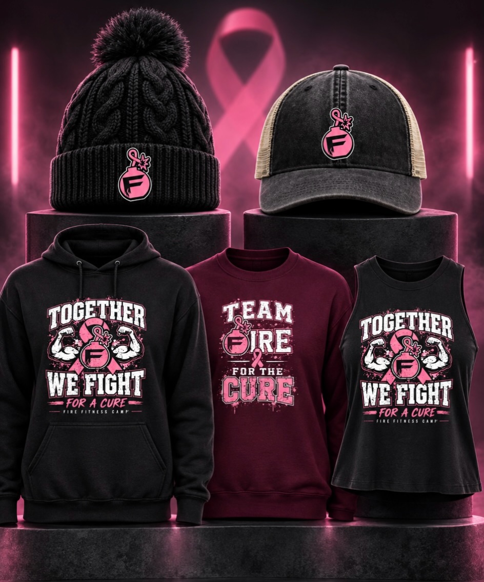 SHOP FOR A CAUSE!🩷🔥
Our Breast Cancer Awareness Collection is officially LIVE, with tons of styles, colors, and options to choose from!
The best part? ALL PROCEEDS from the entire collection will be donated to the Wisconsin Breast Cancer Coalition (WBCC)—an organization bringing Wisconsin voices together through advocacy, education, and collaboration to reduce the impact of breast cancer on families across our state.
🛒 SHOP HERE:https://www.ordergroupwear.com/fire_fitness_camp_pop_up_/shop/home
⏰ ORDER DEADLINE: Thursday, September 24 at NOON!
Learn more about WBCC:https://www.wibreastcancer.org/