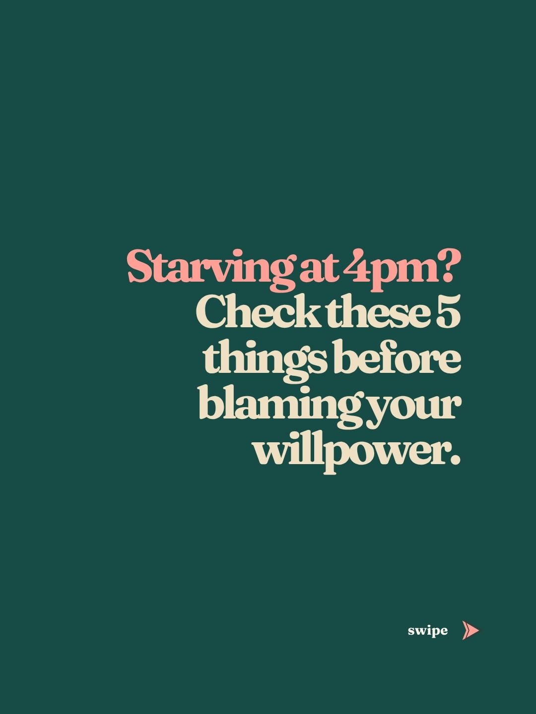 If 4pm regularly turns into:
“I need food NOW”
…before you blame your willpower, look at what happened earlier in the day.
Because afternoon hunger often starts at breakfast or lunch.
A skimpy breakfast.
A lunch that was basically snacks.
Hours and hours without eating.
A bad night’s sleep.
Trying to be “good” all day.
Then suddenly the biscuits are looking like they have emotional intelligence.
The goal is not to become better at resisting food.
It’s to stop arriving at 4pm absolutely ravenous.
Save this for the next afternoon kitchen raid.
And follow @foodfabulousnutrition for practical menopause nutrition that actually works in real life, without turning food into a full-time job.
#menopausenutrition #womenover40 #perimenopause #healthyhabits #menopauseweightloss