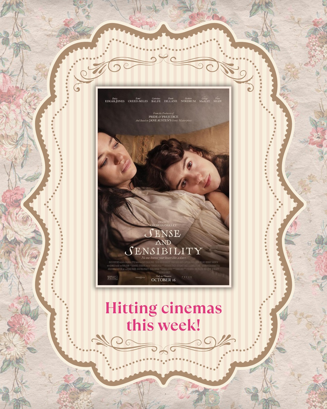 Read Sense and Sensibility before watching the screen adaptation starring Daisy Edgar-Jones 🎀
Part of the Legend Classics collection - available in paperback and ebook formats 📚
#SenseAndSensibility #DaisyEdgarJones #BookToFilm #JaneAusten #ClassicLiterature