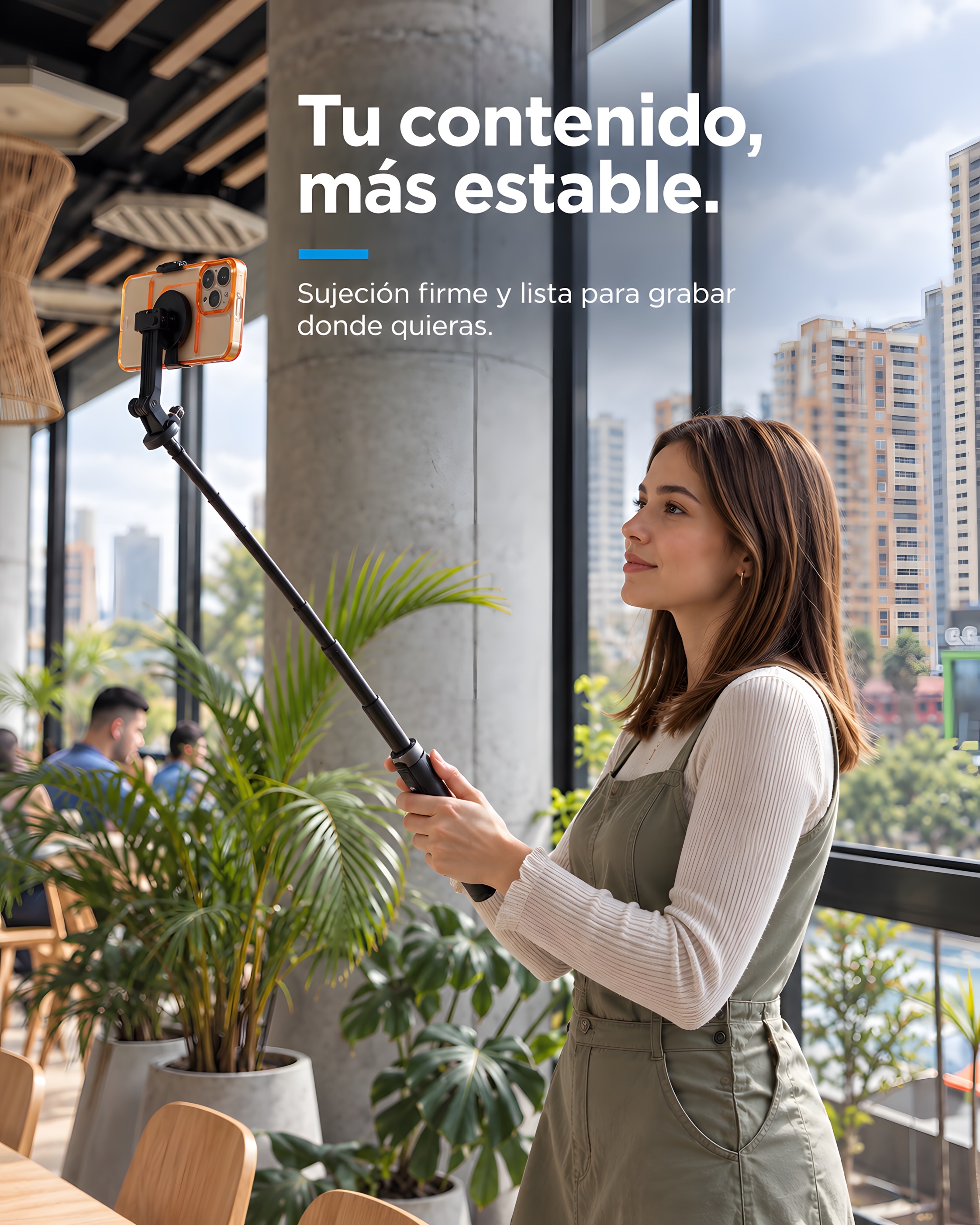 📱 Tu mejor ángulo, estés donde estés.
El Trípode Magnético P135 está pensado para grabar, tomar fotos, hacer videollamadas o crear contenido con mucha más comodidad.
✨ Lo que lo hace práctico:
• Sujeción magnética compatible con MagSafe
• Ajuste vertical y horizontal
• Se extiende hasta 1,34 m
• Control remoto inalámbrico para tomar fotos a distancia
• Bluetooth 5.2
• Estructura en aluminio + ABS
• Diseño plegable para llevarlo fácilmente
• Carga Type-C
Úsalo como selfie stick o ábrelo como trípode y encuentra el ángulo que necesitas. 🙌
👉 Disponible en iFans Accesorios.
#ifansaccesorios #tripode #creadordecontenido