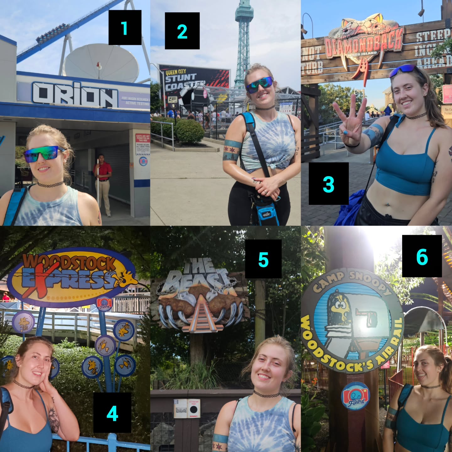 A very thoosie birthday at @kingsislandpr, @hersheypark, @cedarpoint, and @oaksamusementpark 💙
30 new (to me) roller coasters for my 30th birthday 🎉