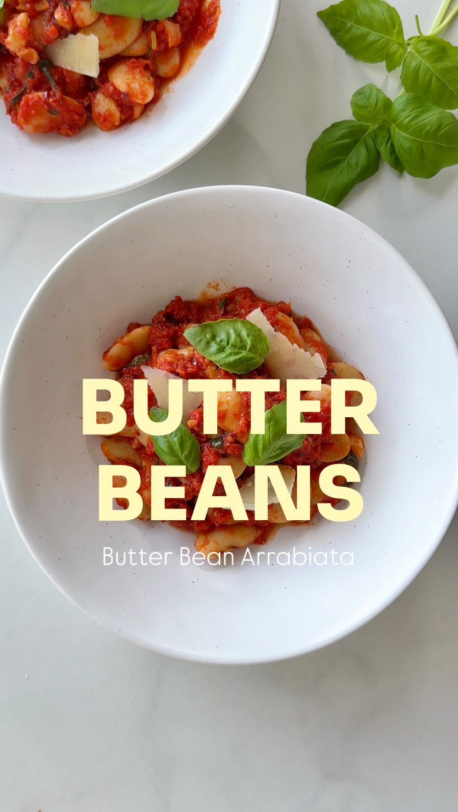 Bean of the week: BUTTER BEANS (Large lima beans)
Recipe: BUTTER BEAN ARRABIATA 🍝
Recipe adapted from Bold Bean Co.
Ingredients:
- 2 tbsp extra virgin olive oil
- 1 - 2 tsp chilli flakes (depending on your spice tolerance)
- 2 garlic cloves, finely sliced
- Salt and pepper, to taste
- A handful of basil leaves (roughly 10 g)
- 1 x 398 ml (400 g) can of chopped tomatoes
- 1 x 540 ml (~540 g) can of butter beans (large lima beans), drained
- 25 g parmesan (or vegetarian hard cheese)
1. Heat the olive oil in a frying pan over medium heat. Add the garlic and chilli flakes. After about a minute, add the basil leaves and gently wilt them in the flavoured oil, roughly 1 minute.
2. Pour in the chopped tomatoes with a pinch of salt and stir to combine. Simmer for 4-5 minutes to allow the sauce to thicken slightly.
3. Pour in the butter beans and mix well to combine. Simmer for a further 2-3 minutes.
4. Add parmesan and black pepper.
5. Optional: garnish with additional parmesan and basil leaves
Enjoy! ✨
#highfiber #highprotein #butterbeans #easyrecipe #beanrecipes