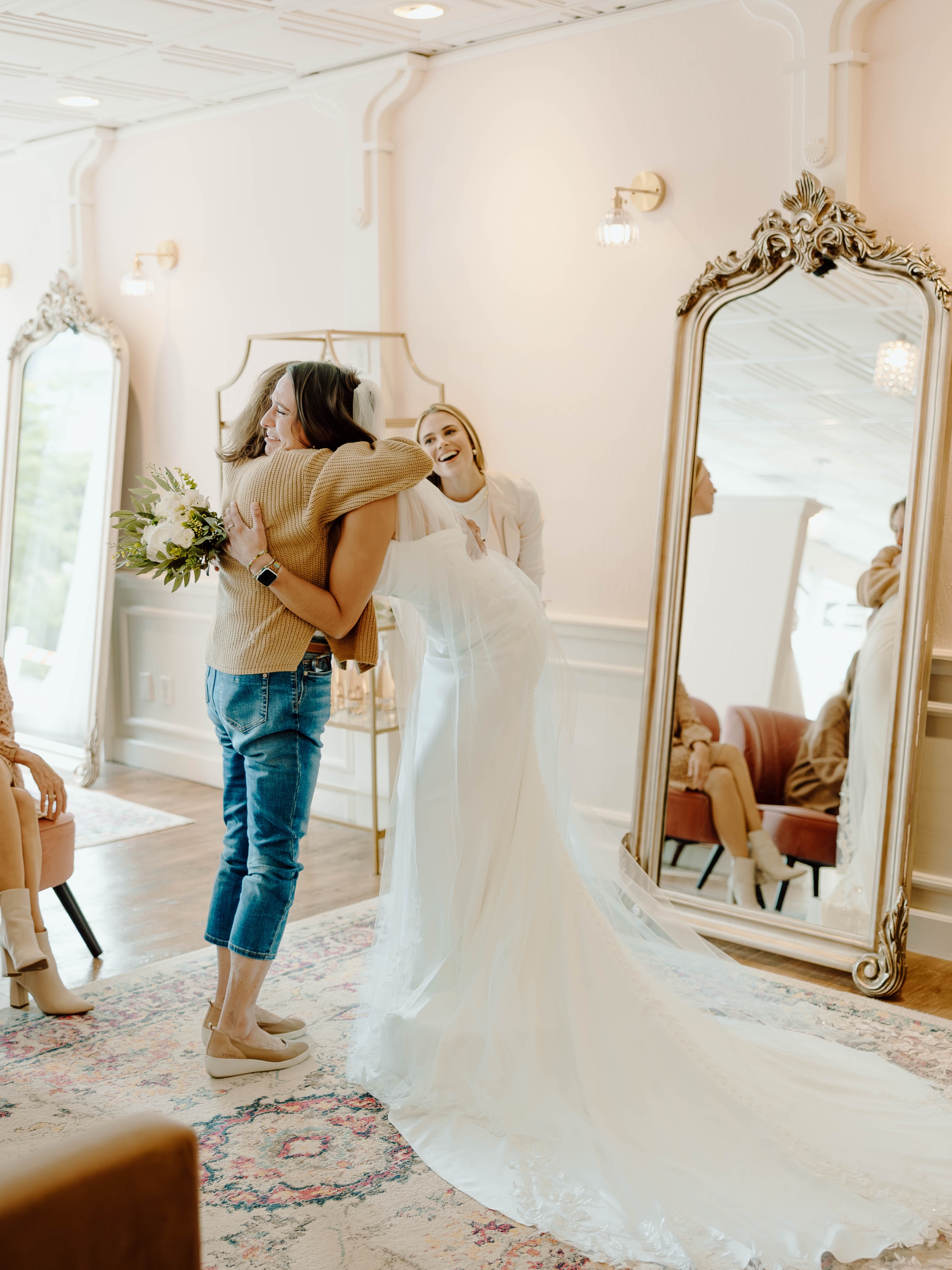 The dress matters. But so does who gets to be there with you when you find it. 🤍
Bring the people who will hype you up, listen to you, and make the moment feel even more special — because the right people in the room can make all the difference.
#weddingdressshopping #2027bride #bridalboutique #wibride