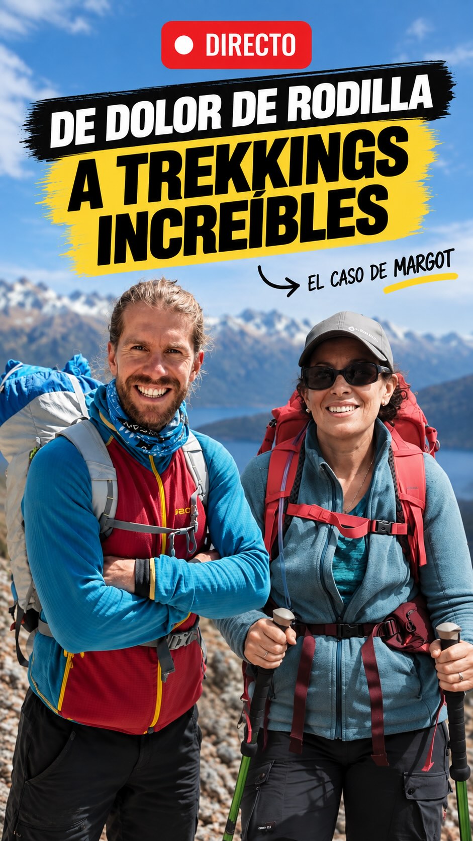 Margot, de 58 años y desde Uruguay, llegó con muchas ganas… pero también con muchas dudas. 🇺🇾
Dolor de rodilla por condromalacia rotuliana, poca experiencia entrenando, y prácticamente empezando en la montaña.
Inseguridad, miedo a no poder… y esa sensación de “¿seré capaz?”
Pero tenía algo más fuerte que todo eso: un sueño.
Durante 3 meses trabajamos paso a paso, adaptando el entrenamiento a su situación, respetando su proceso y construyendo confianza desde cero.
Y entonces pasó.
Margot cumplió uno de sus sueños: hacer su trekking en Bariloche. 🏔️
Disfrutándolo, compartiéndolo con su amiga Gabriela, mandándome fotos… y demostrando que sí, que podía.
Hoy seguimos trabajando para que vengan muchas más aventuras.
Porque la vida es una.
Y los sueños no vienen solos… hay que salir a por ellos.
Si te sientes identificado/a con la historia de Margot, escribe “MONTAÑA” en comentarios y te enviaré un mensaje para charlar y ver si mi programa puede ayudarte.