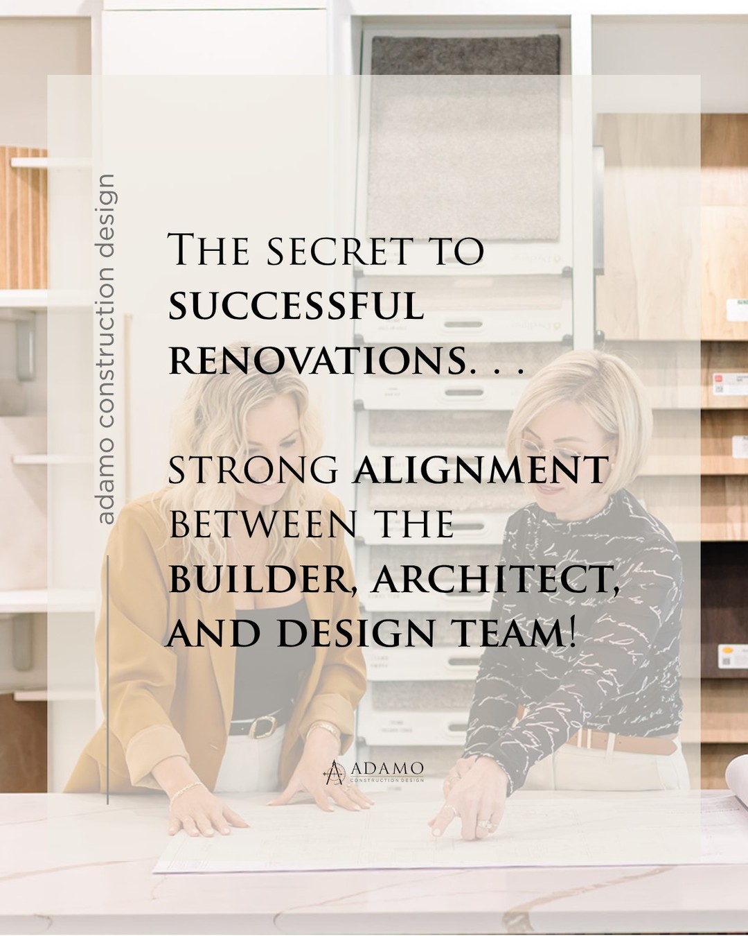 The best projects I’ve been part of all had one thing in common: Strong alignment between the builder, architect, and design team from the start.
When that’s in place, everything runs smoother—for everyone involved.
It’s something I care deeply about and spoke to in a recent feature:
https://boldjourney.com/meet-tonya-rineer/
If you’re a builder or architect who values that kind of collaboration, I’d love to connect!