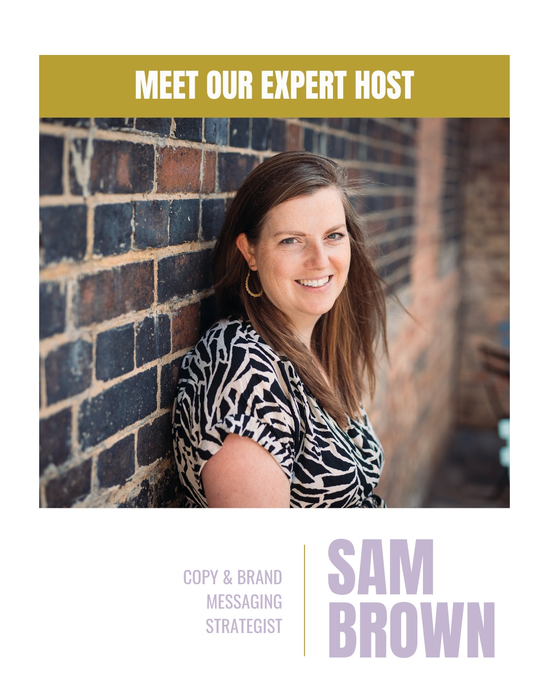 Meet Sam Brown @made_simple_by_sam, the brilliant copywriter and brand messaging strategist who's hosting our Grab & Grow 'Find Your Voice' session this Thursday 🙌
Sam helps founders like you create messaging that actually sounds like you (not a robot, not your competitor, not ChatGPT). If you've ever rewritten an email five times or cringed at your own website copy, this session is going to be a game-changer.
Thursday 24th September, 12pm | FREE for Collective members 💜
👉 Link in bio to grab your spot