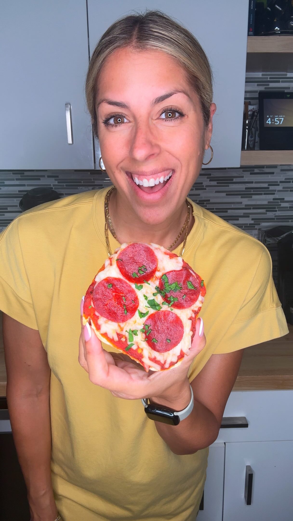 This is your sign to make Pizza Bagels
Craving pizza but don’t want to wait? 🍕✨ These homemade pizza bagels are the ultimate quick and cheesy snack that you can whip up in just minutes. Perfect for after school, late-night cravings, or a fun party appetizer.
Ingredients
4 bagels, sliced in half (we used the best bagels from @westernbagels )
Pizza sauce
Shredded vegan mozzarella
Vegan pepperoni, tofurky
Olive oil spray
Freshly chopped basil or parsley for garnish
Directions
Preheat oven to 400
Place sliced bagels on top sliced side up
Spread top with pizza sauce
Sprinkle with cheese
Add your pepperoni
Spray with olive oil
Bake in preheated oven for 8-10 minutes until cheese has melted
Remove and garnish with greens
Serve and enjoy!