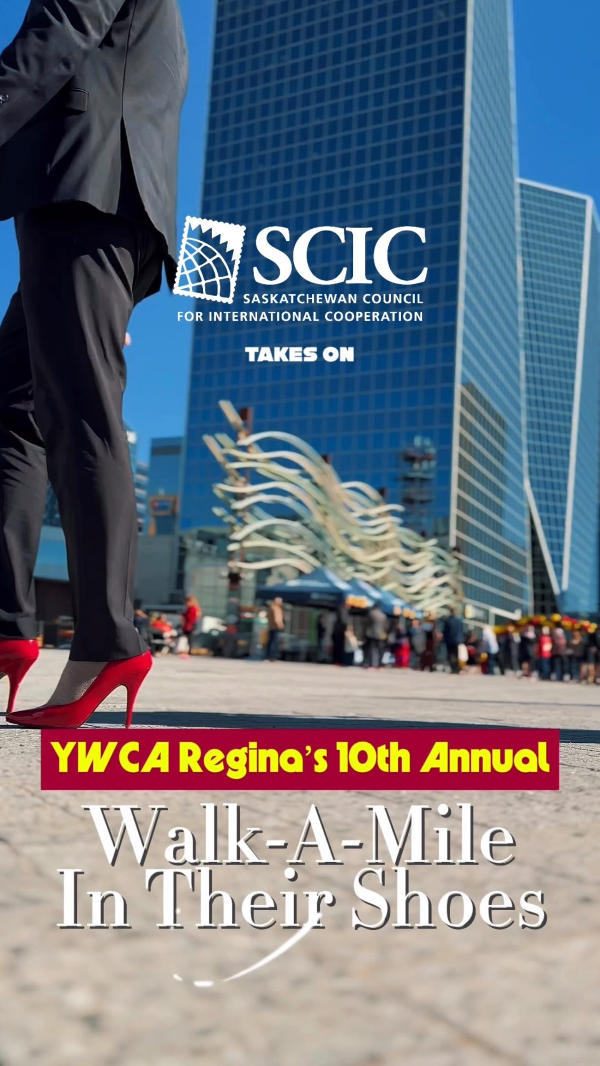 Still feeling the love from last week’s Walk A Mile In Their Shoes. ❤️👠
As we mark #GenderEqualityWeek across Canada, we’re carrying that spirit forward. #SDG5: Gender Equality calls for ending violence against women and girls. Working toward that global goal starts here in our own communities.
Thank you again, @ywcaregina for bringing us together and for supporting survivors every day. Let’s keep showing up, speaking out, and supporting the work.
The heels come off. The commitment stays.
#GenderEqualityWeek #SDG5 #SaskCIC