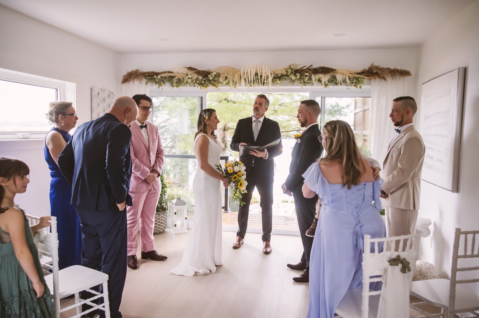 I have absolutely no idea what was happening at this exact moment in the ceremony. 😂
Maybe I was telling their Love Story. Maybe we were talking about the rings. Maybe I was making a wildly important officiant observation that has since escaped my memory completely.
But I do know how every wedding ends:
Two very happy people, officially married, surrounded by the people who love them most. 🤍
📸 Photos by @allisonhadleyphotography
📍 @carriagelaneelopements
#CarriageLaneElopements #PrinceEdwardCountyWedding #OntarioWeddingOfficiant #WeddingCeremony #MicroWeddingOntario OntarioElopement WeddingDayMagic PrinceEdwardCountyElopement JustMarried WeddingPhotography CraigLoganOfficiating