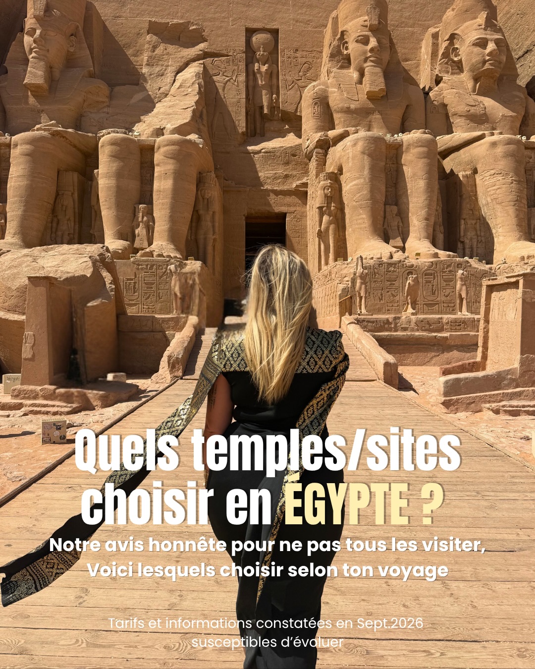 Quels temples faut-il vraiment visiter en Égypte ? 🇪🇬
Parce qu’ils sont nombreux, parfois très éloignés les uns des autres et qu’on ne peut pas forcément tous les intégrer à son itinéraire, on vous partage notre avis honnête sur ceux que nous avons découverts : prix, temps de visite, conseils pratiques et surtout… lesquels valent réellement le détour selon nous 👀
Dis nous en commentaire celui que tu as préféré ou celui que tu rêves le plus de visiter !
Enregistre ce post pour préparer ton voyage et abonne-toi à @pretadecoller pour découvrir toute notre série consacrée à l’Égypte ✈️
#egypte #voyageegypte #templesegypte #louxor #assouan travel voyage pyramide gizeh louxor saqqarah lecaire