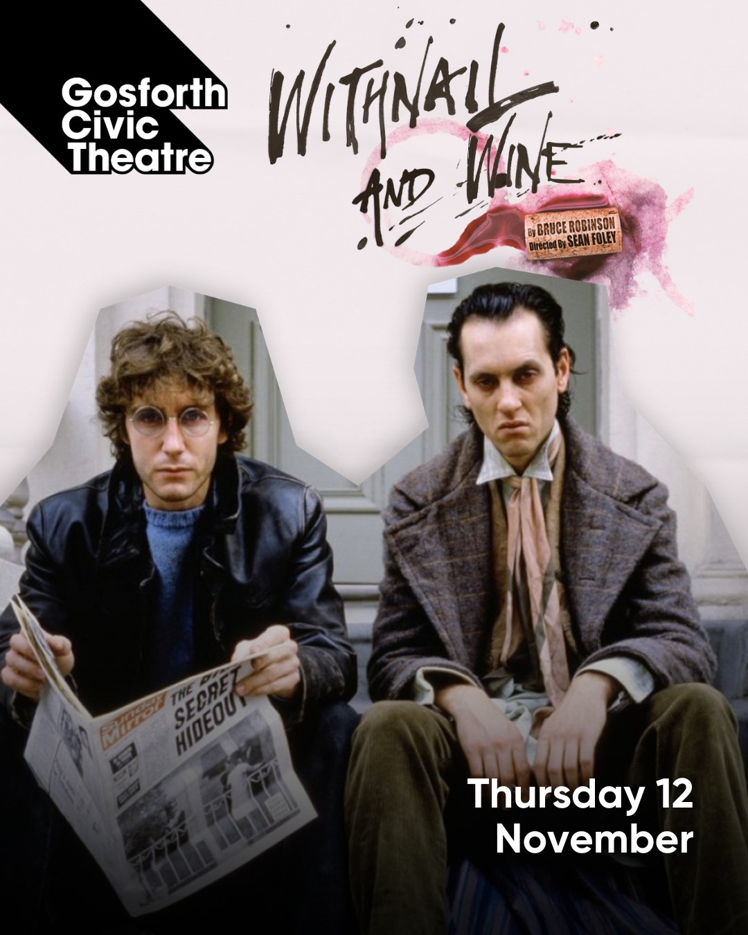 “I demand to have some booze.”
A reasonable request, we think🍷
Join us for Withnail and Wine - a screening of the gloriously chaotic cult classic Withnail and I, with wine and cake included.
Expect unforgettable one-liners, questionable life choices and one of the finest British comedies ever made. Whether you know every line or it’s your first time, settle in for an evening of brilliant cinema, good company, wine and cake.
Don’t worry, we can assure you that we will not run out of wine.
Thursday 12 November | 7pm doors
Get your tickets via the 'What's On' link in bio