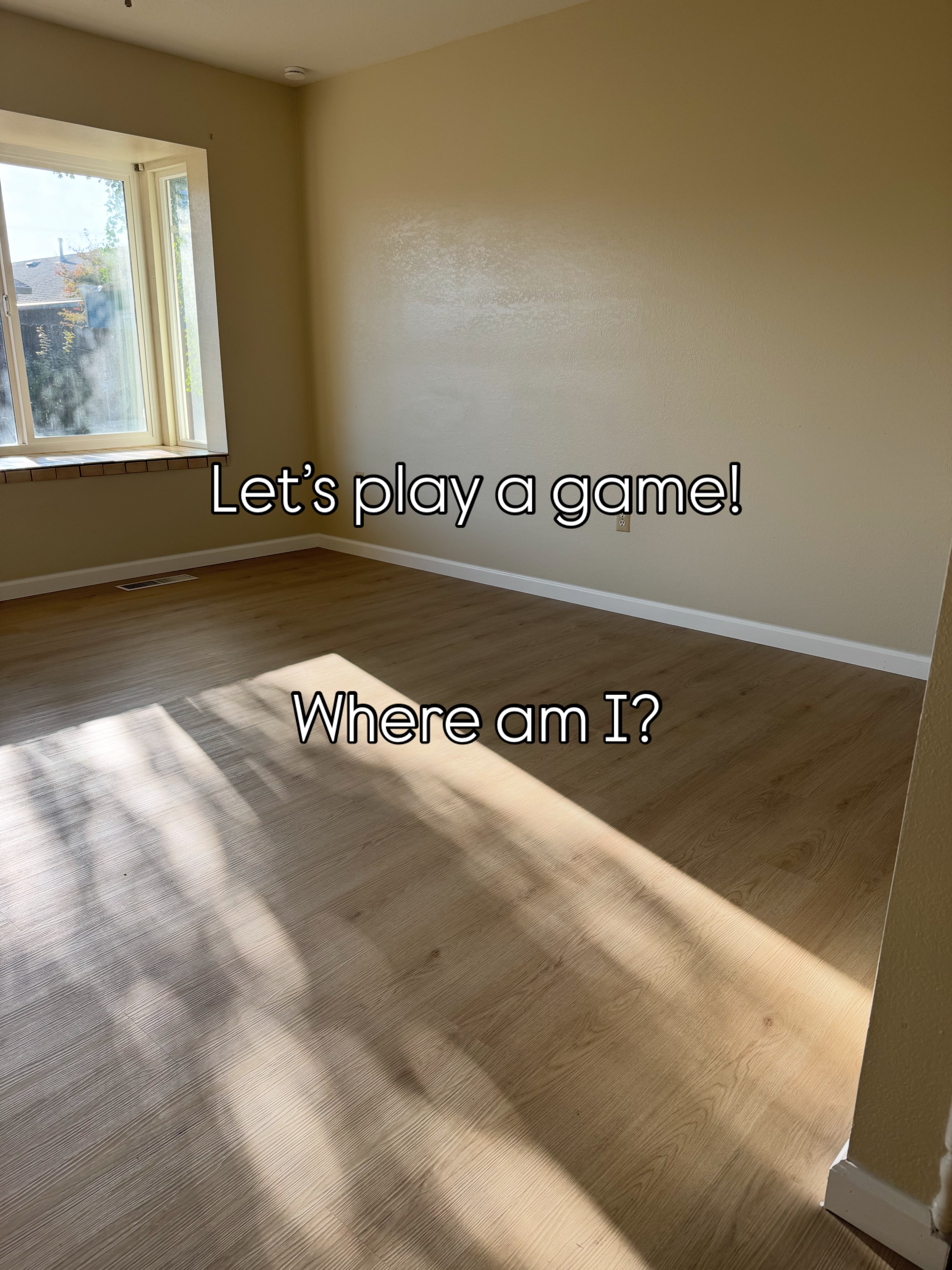 All joking aside… this is exactly what your buyers are doing when they walk into a vacant house.
They’re trying to figure out:
Is this the living room?
Will my bed fit here?
Where does the dining table go?
Is this room actually big enough?
What feels “obvious” to you isn’t always obvious to a buyer.
Most buyers struggle to visualize an empty room—and when they have to work too hard to understand a space, you’re making the sale harder than it needs to be.
That’s why staging isn’t fluff. It’s a marketing strategy.
We’re showing buyers exactly how a home can function, how it can feel, and most importantly—how they could live there.
Don’t make buyers guess. Show them. 🏡
#HomeStaging #RealEstateMarketing #StagedToSell #DogwoodStaging #ChicoRealEstate OrlandRealEstate