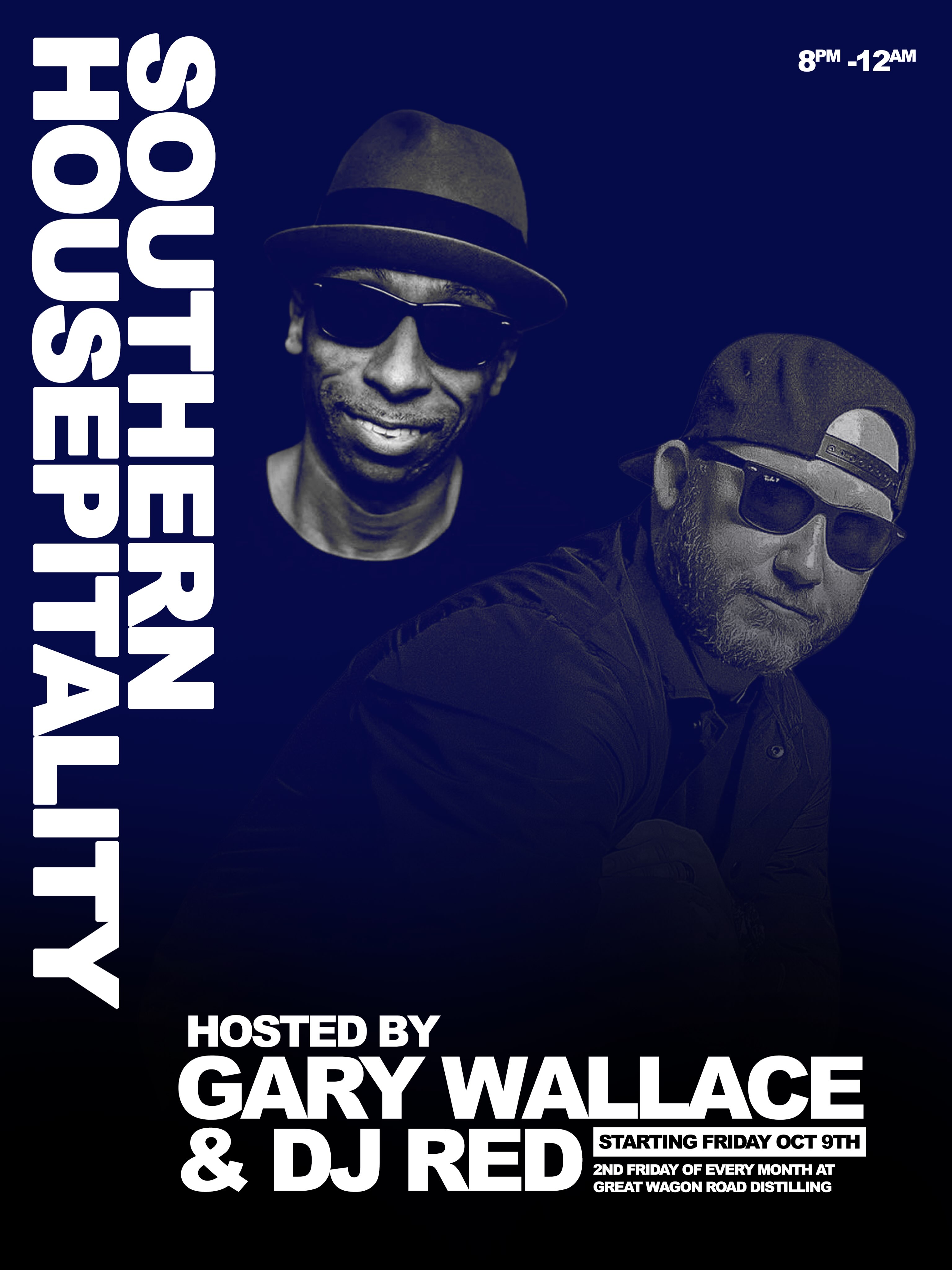 🎶 HOUSE PARTY IS HERE. 🎶
Starting Friday, October 9th, we’re kicking off a brand-new monthly night with Gary Wallace & DJ Red bringing the vibes from 8PM–12AM. 🔥
Expect good music, good drinks, and a whole lot of reasons to stay out a little later.
📍 Great Wagon Road Distilling Co.
🗓️ 2nd Friday of every month
⏰ 8PM–12AM
Come for the drinks. Stay for the music. 🥃🎧
Free Parking
#GreatWagonRoad #GWRNoDa #HouseParty #DJRed #GaryWallace