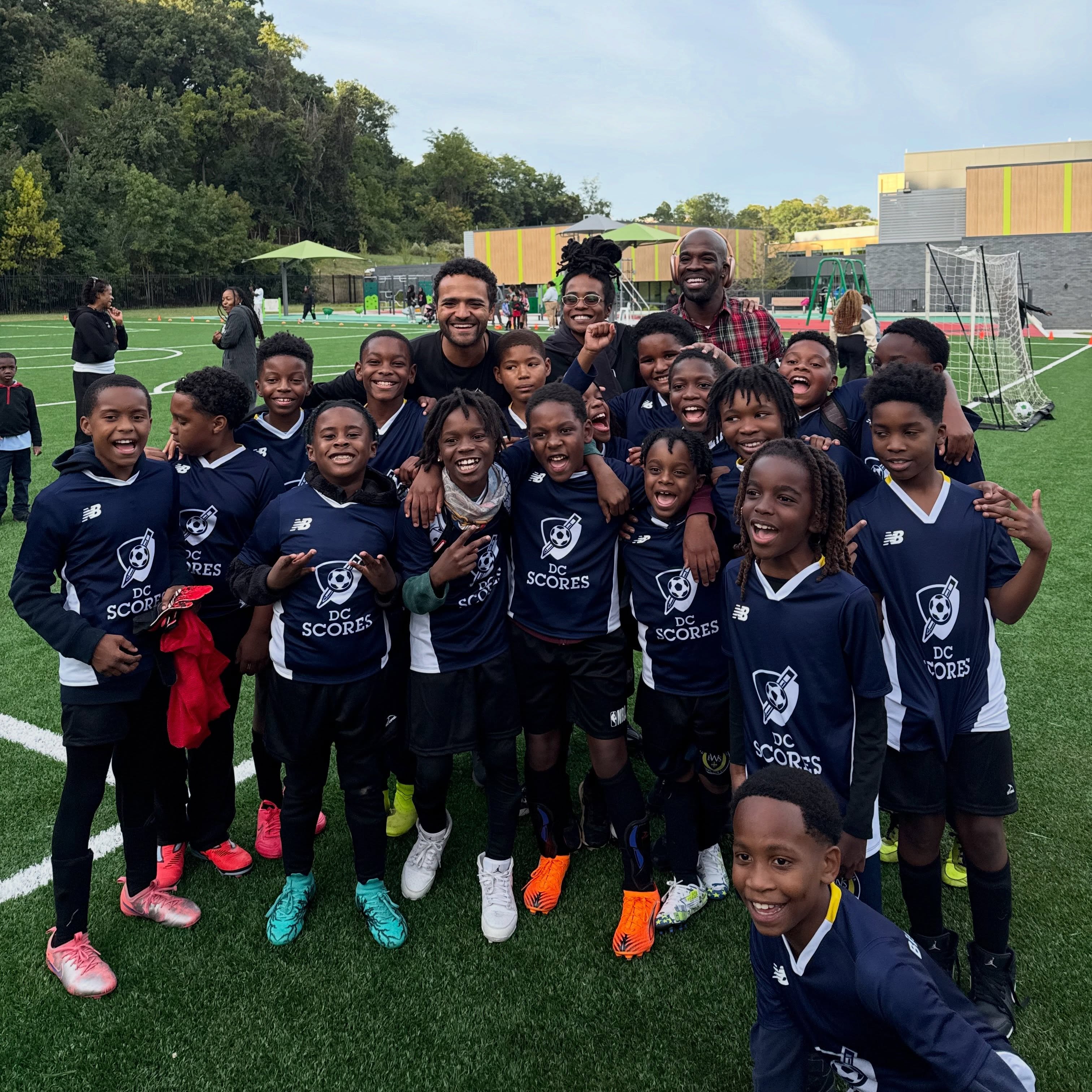 Congratulations to our KINGS on winning their first DC SCORES soccer game!⚽