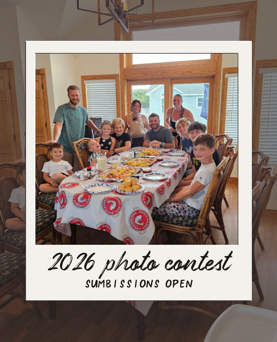 Think you’ve got the Best Shot of the Pot? 📸🦐
Submit your favorite photo enjoying one of our Signature Seafood Boils for a chance to win an Outer Banks Boil Company gift card! Anyone can enter. Just make sure you took the photo yourself and submit the original image file, not a screenshot.
Entries close October 16, and winners will be announced in early November.
Submit your #BestShotOfTheBestPot on our website!