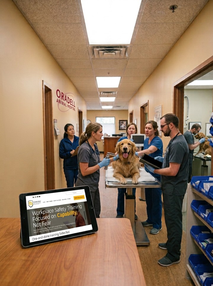 āOne training dayā is a checkboxānot a safety culture.
For one large emergency animal hospital, P3 helped create a shared playbook through ongoing eLearning, advanced scenario training, and on-site risk improvements.
The organization reported its preparedness rating rising from about 20% to 80%.
Every workplace has a different risk profile. But the common need is the same: a team that can respond consistently under pressure.
See how a blended readiness model could work for your team.