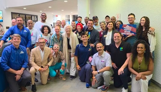 Yesterday, the Miami Beach City Commission voted unanimously to preserve critical LGBTQ funding in the City’s FY 2027 budget, including support for Miami Beach Pride and the Miami-Dade LGBTQ Chamber of Commerce.
As Florida’s SB 1134 creates new challenges for how local governments can support our community, Miami Beach is working to protect investments that help make the city a welcoming place for LGBTQ residents and visitors.
We’re grateful to Commissioner Alex Fernandez for his leadership and to Commissioners Laura Dominguez, Tanya K. Bhatt and the entire Miami Beach City Commission for standing together in support of the LGBTQ community.
Thank you to everyone who showed up, spoke during public comment, contacted commissioners, and made your voice heard!