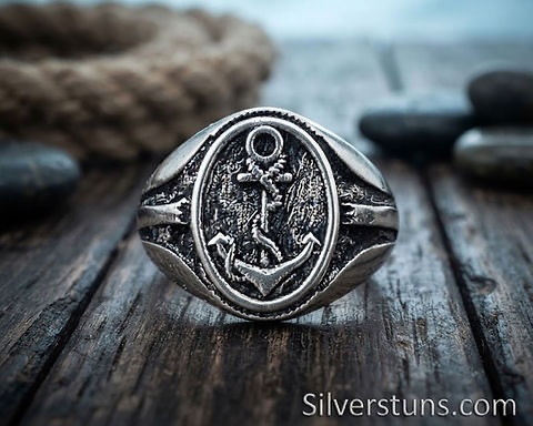 Set sail with confidence and timeless style! ⚓️
Crafted in solid 925 Sterling Silver, this Anchor Signet Ring features a striking Black Oxidized finish that highlights every intricate detail. A symbol of strength, stability, and adventure—perfect for everyday wear or making a bold statement. 🌊🖤
DM or click the link in our bio to grab yours today! 🛒👇
https://www.silverstuns.com/product-page/maritime-obsidian-925-sterling-silver-anchor-signet-ring-black-oxidized-jewelry
#AnchorRing #SignetRing #SilverSignetRing #BlackOxidizedJewelry #menssilverring